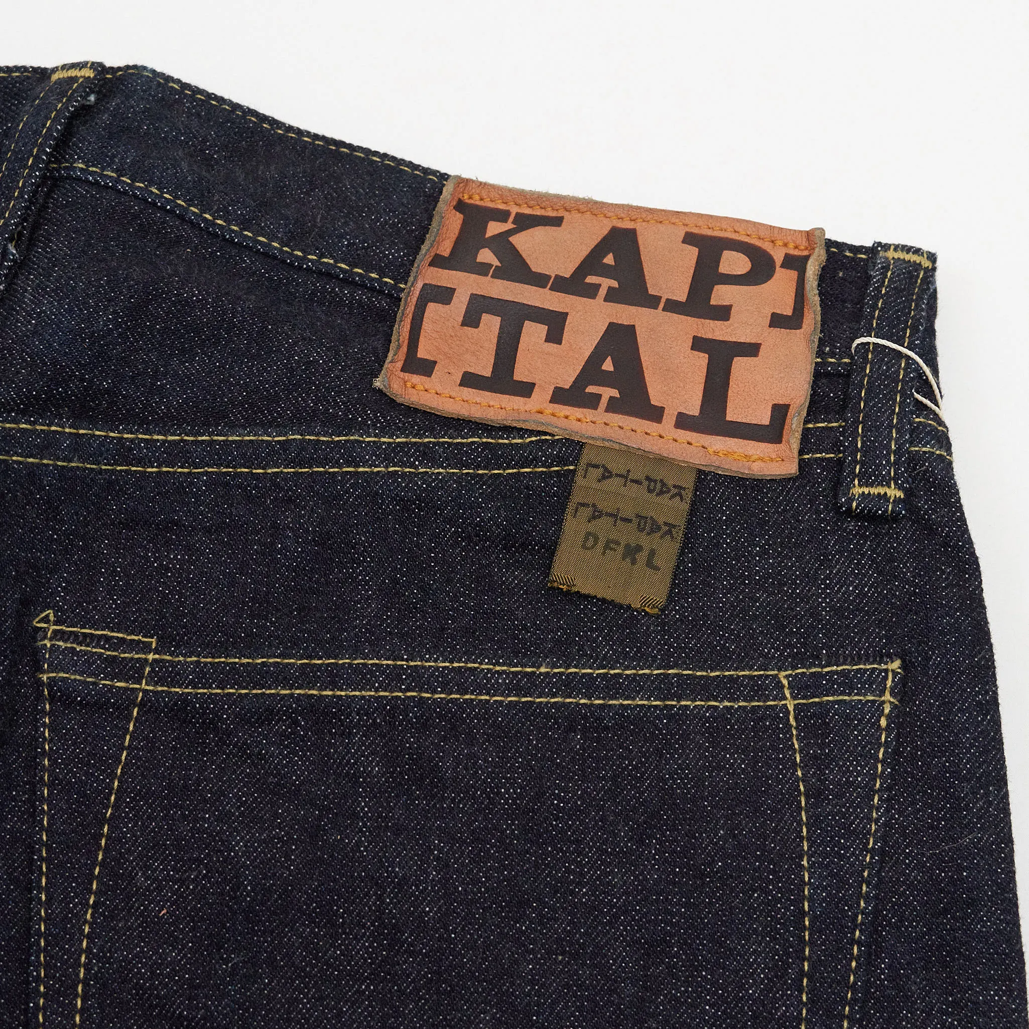 Kapital 5-Pocket 14oz Monkey Cisco Denim sold by DeeCee style product image thumbnail 3