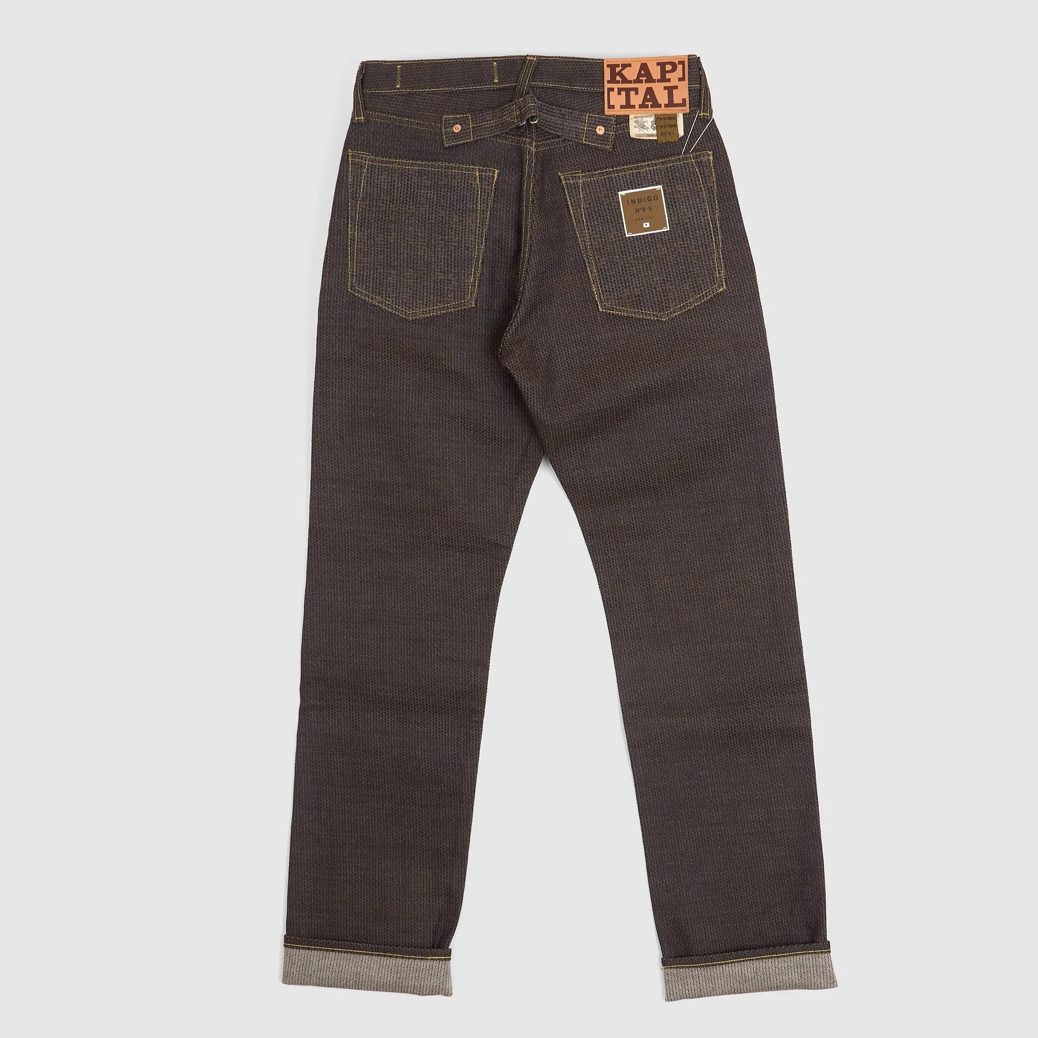 Kapital Century Denim Five Pocket with Cinch Back No. 5+S sold by DeeCee style product image thumbnail 2