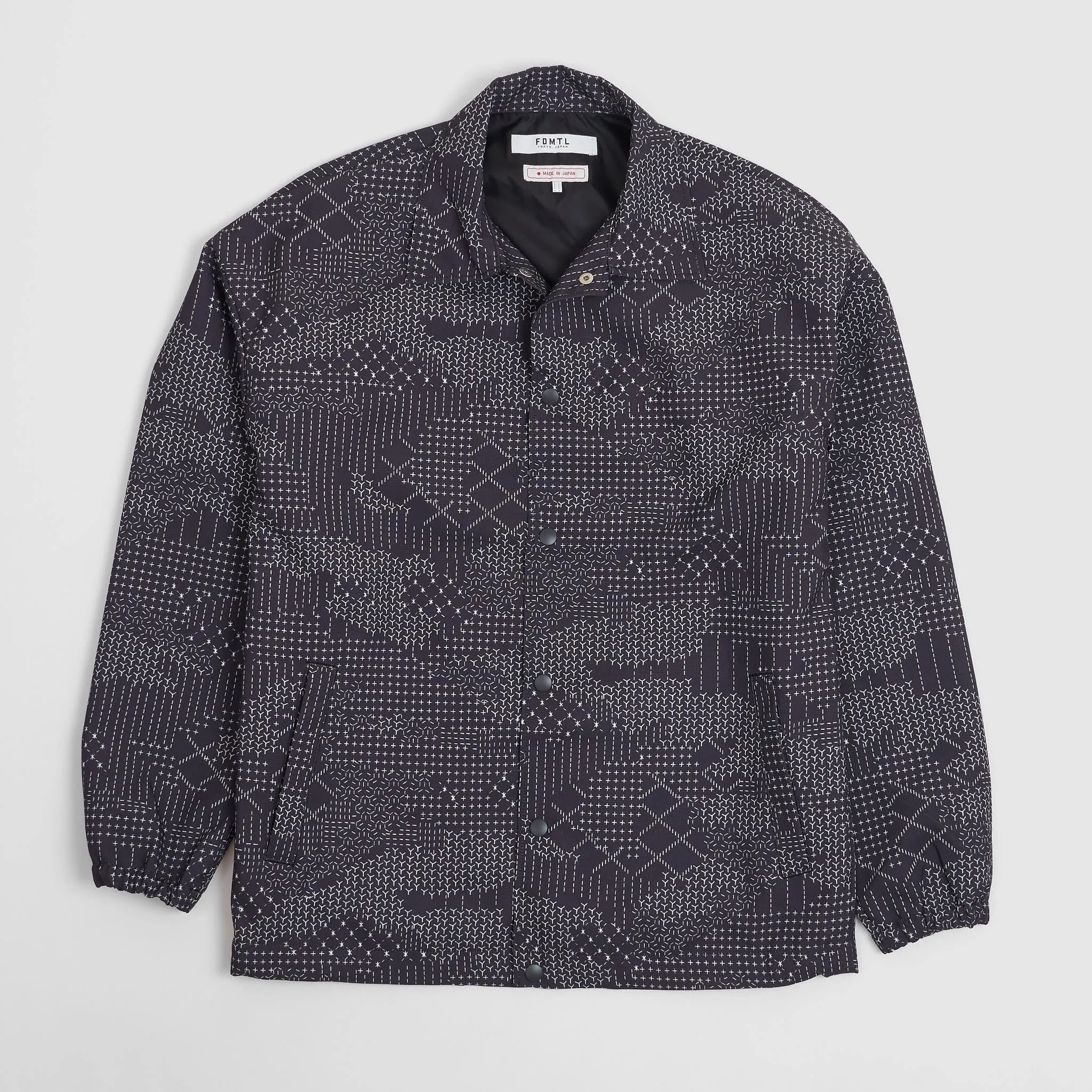 FDMTL Coach Jacket Sashiko Camo sold by DeeCee style product image thumbnail 3