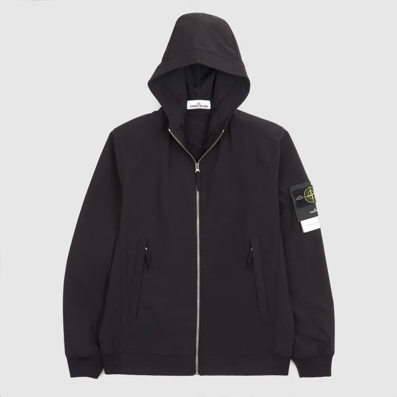 Stone Island Hooded Light Softshell Jacket made by Stone Island