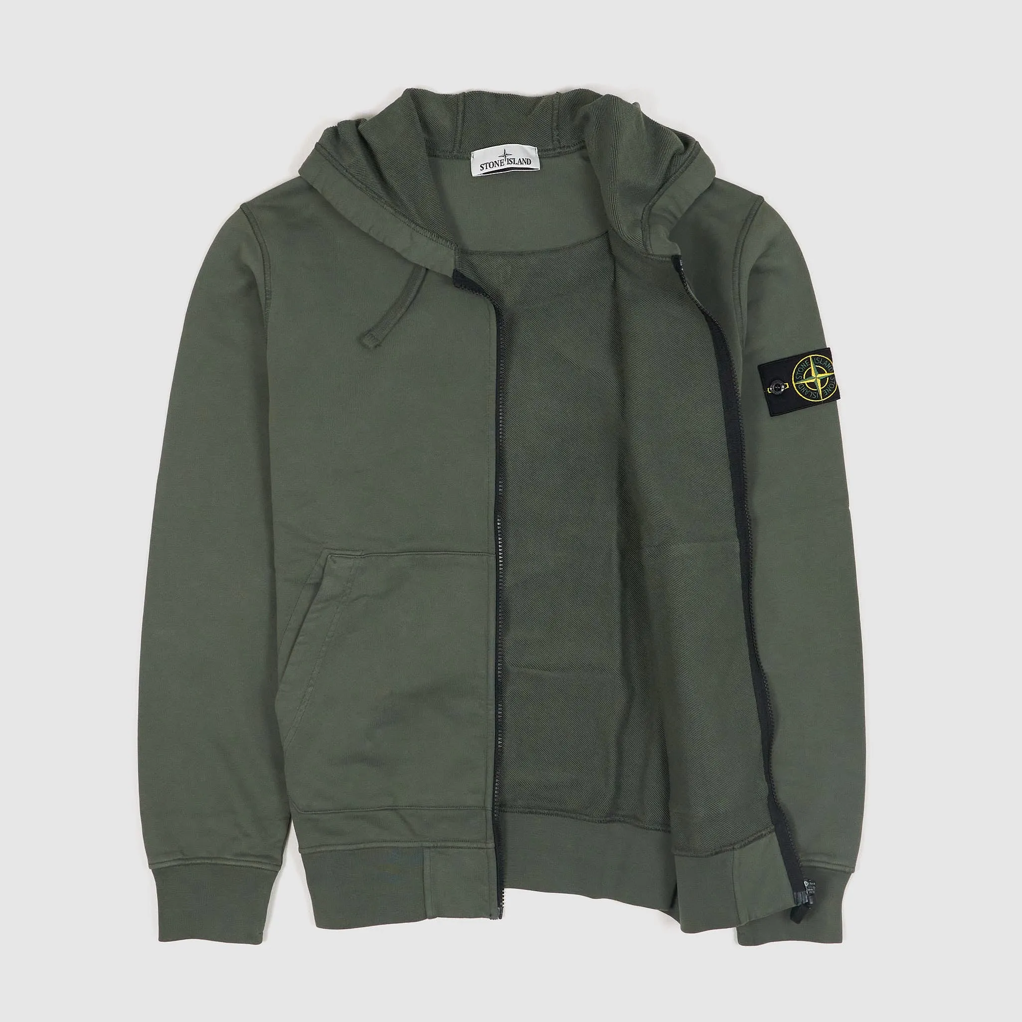 Stone Island Full Zip Hooded Sweatshirt sold by DeeCee style product image thumbnail 2