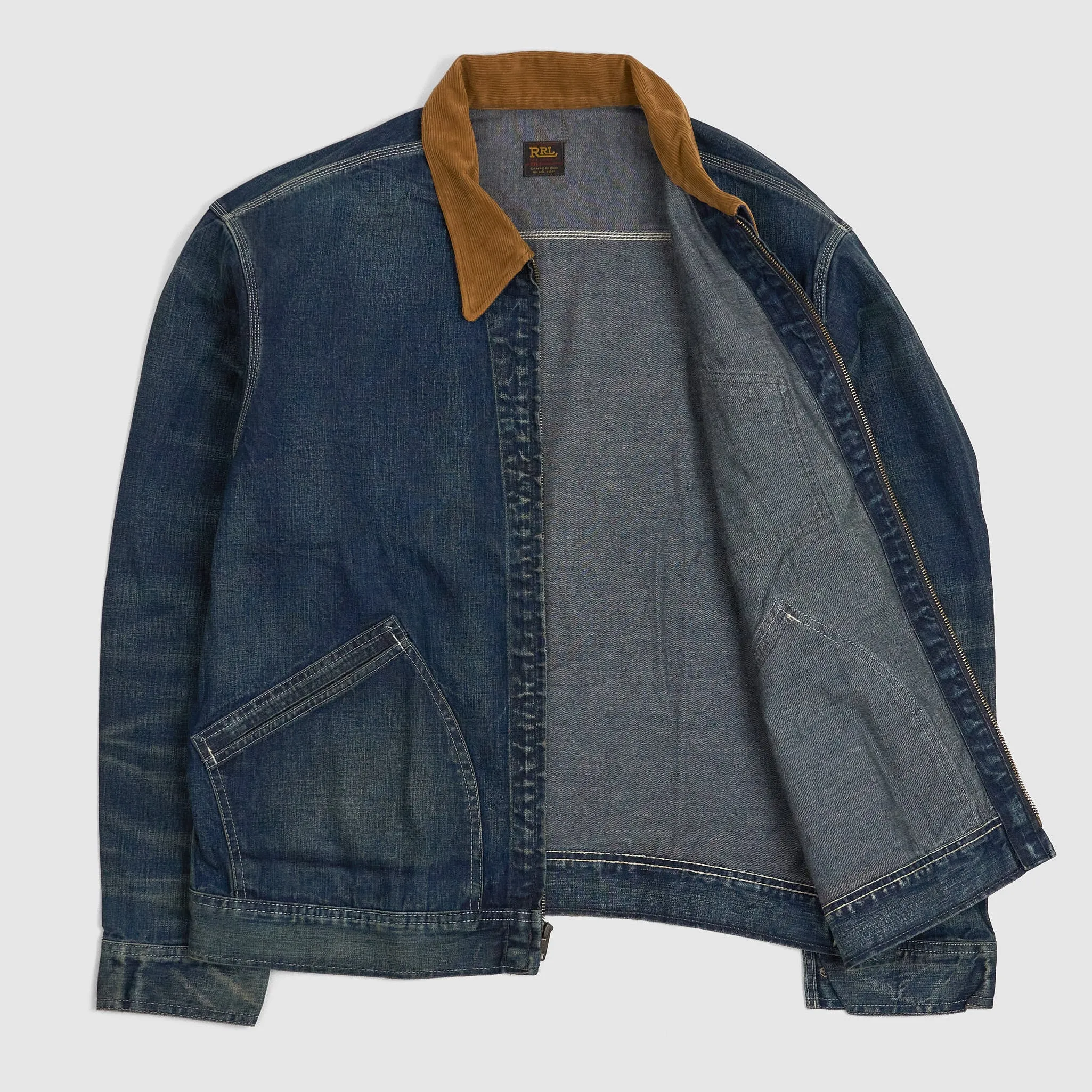 Double RL Lightweight Short Work Jacket sold by DeeCee style product image thumbnail 2