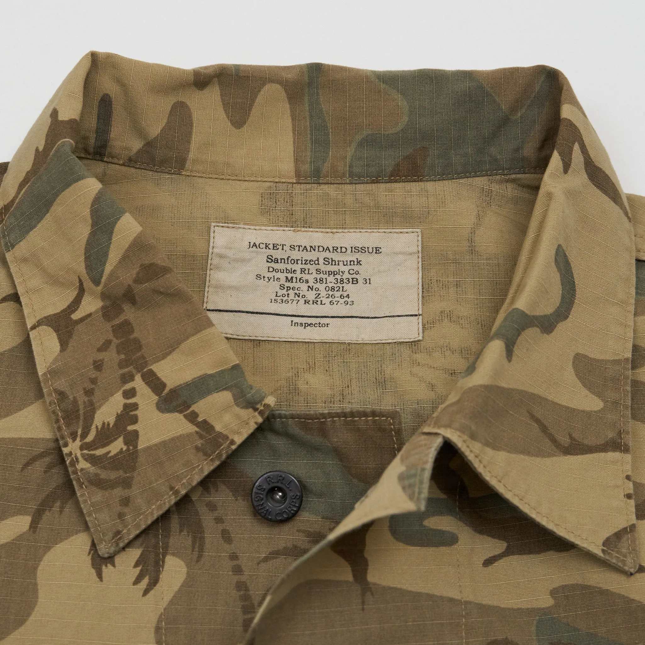 Double RL Lightweight Summer Camo Jacket sold by DeeCee style product image thumbnail 3