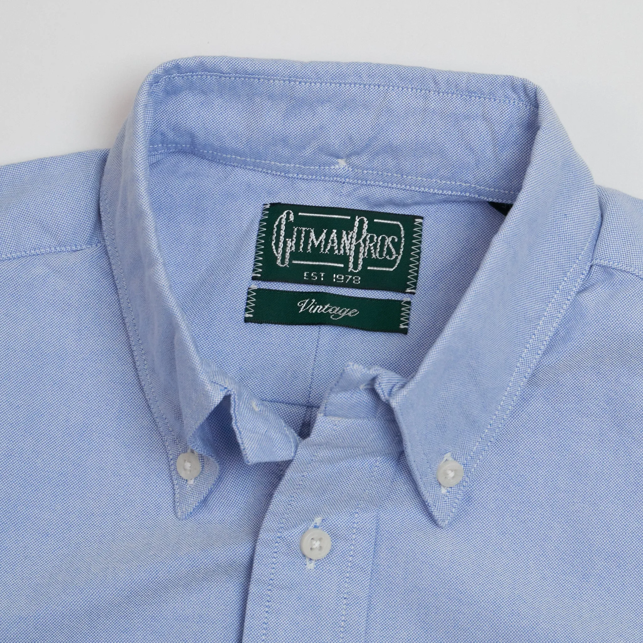 Gitman Vintage Classic Oxford Button Down Shirt sold by DeeCee style product image thumbnail 3