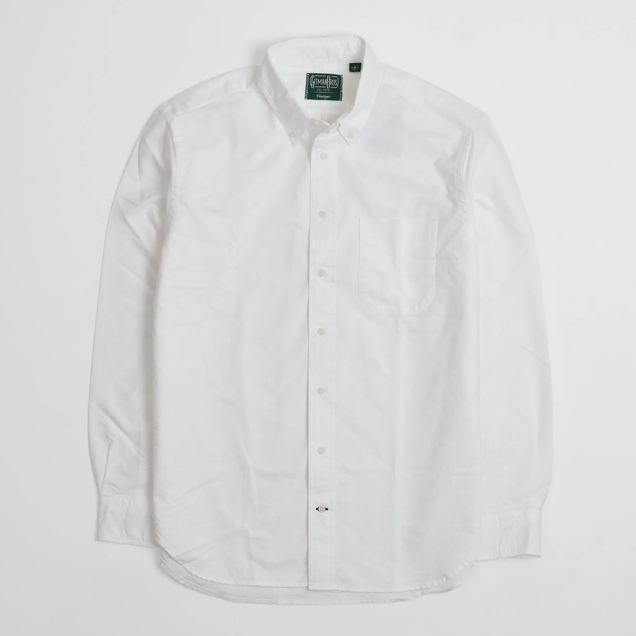 Gitman Vintage Classic Oxford Button Down Shirt sold by DeeCee style product image thumbnail 5