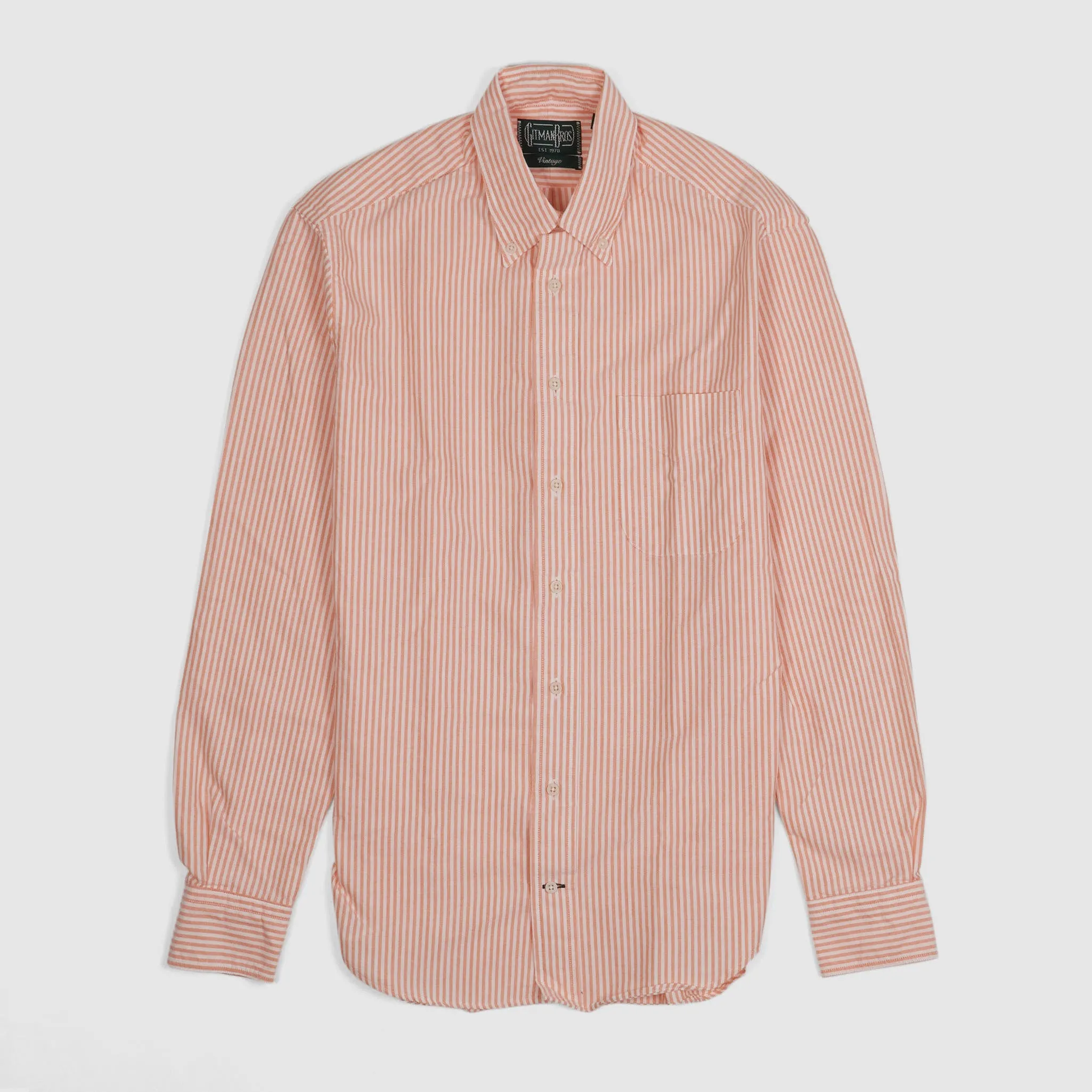 Gitman Vintage Oxford Button Down Shirt Classic Stripes sold by DeeCee style product image thumbnail 5