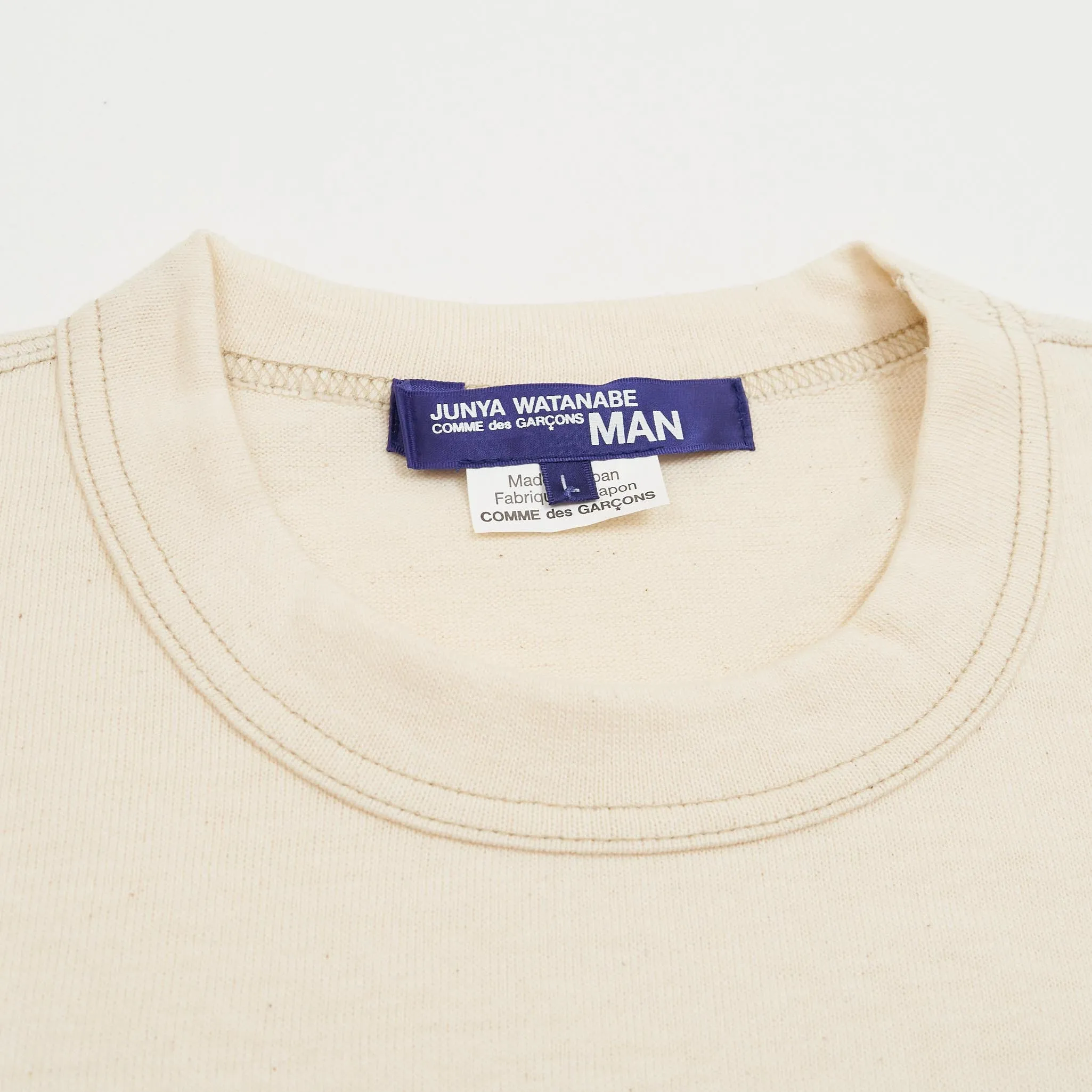 Junya Watanabe Man Medium Weight Cotton T-Shirt sold by DeeCee style product image thumbnail 3