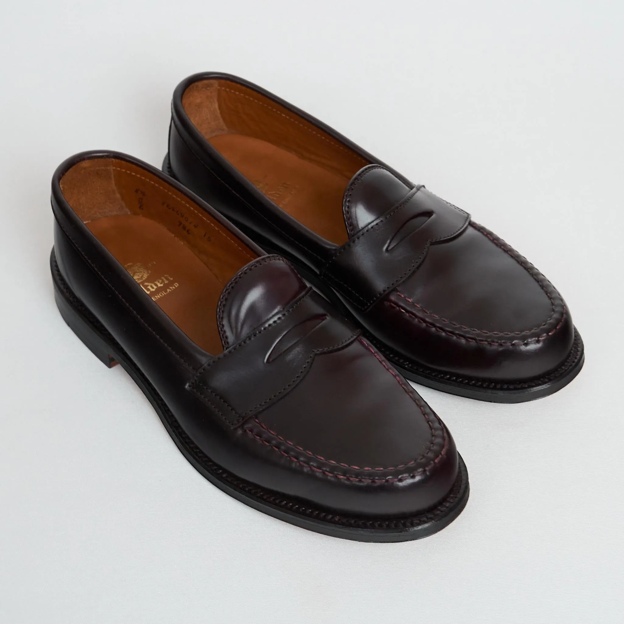 Alden Penny Loafer Shell Cordovan 986 sold by DeeCee style product image thumbnail 5