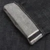 IMjiT x DeeCee style Regular Tapered Selvage Black Denim Jeans sold by DeeCee style