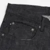 IMjiT x DeeCee style Regular Tapered Selvage Black Denim Jeans sold by DeeCee style