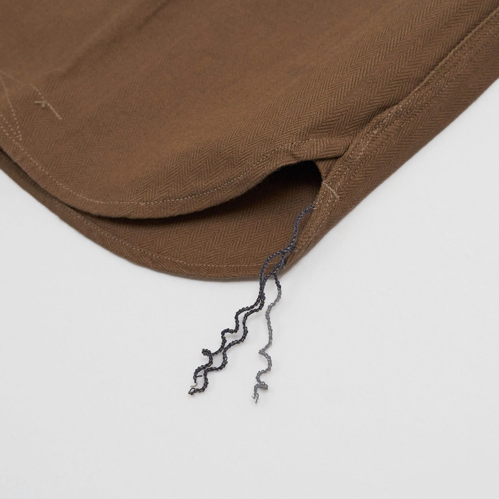 Pherrows Herringbone Garage Work Overshirt sold by DeeCee style product image thumbnail 5