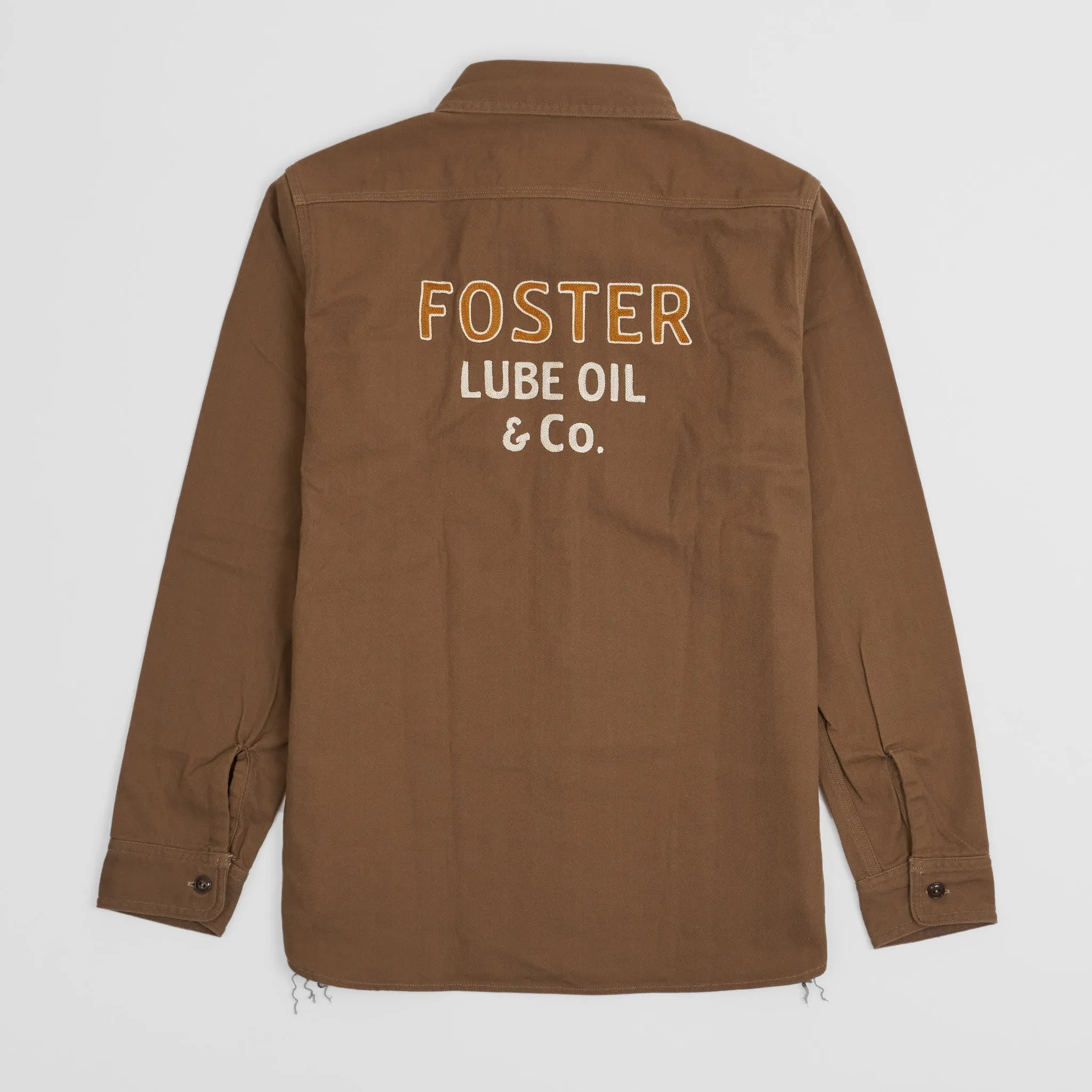 Pherrows Herringbone Garage Work Overshirt sold by DeeCee style product image thumbnail 2