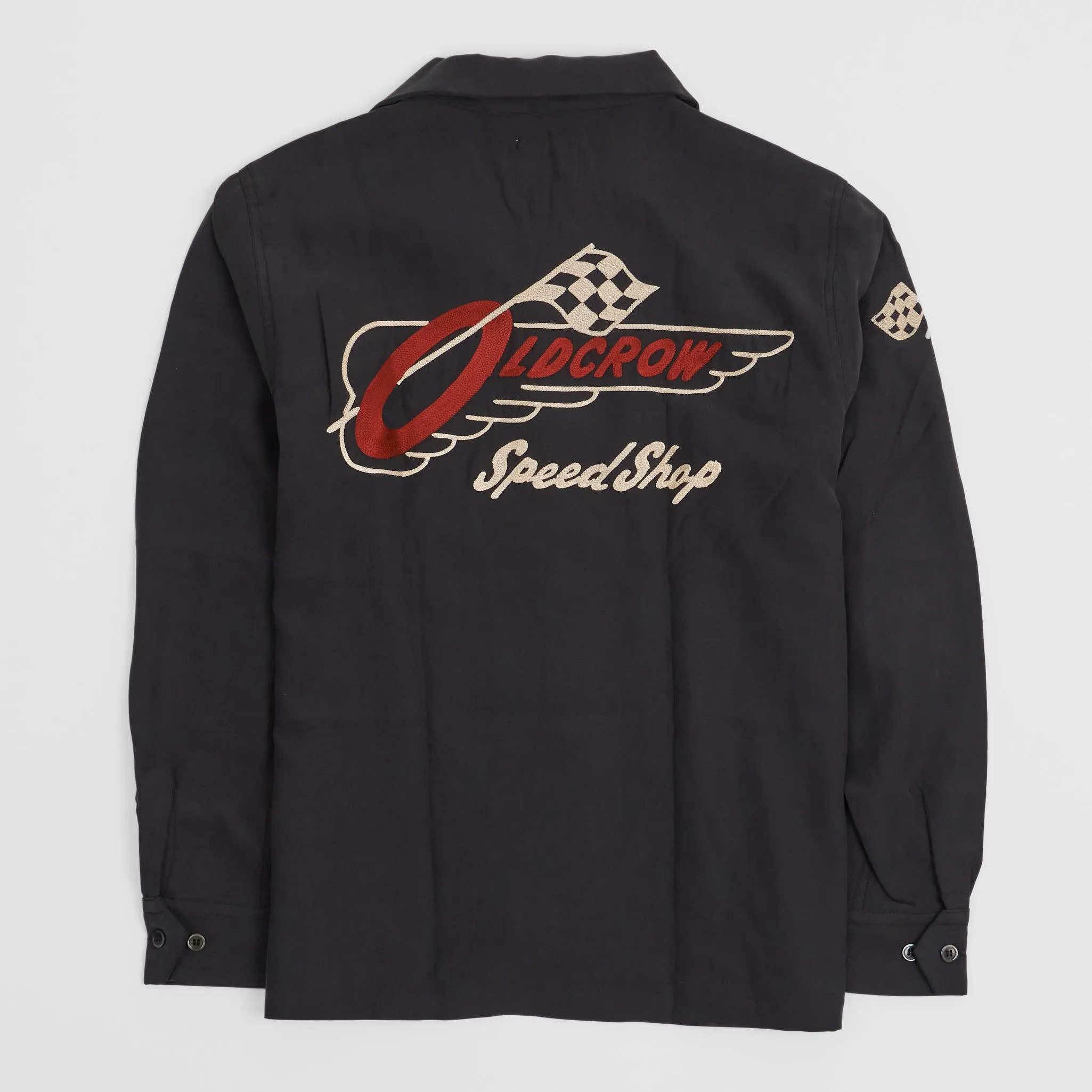 Old Crow Speed Shop by Glad Hand & Co. Hot Rod Garage Shirt sold by DeeCee style