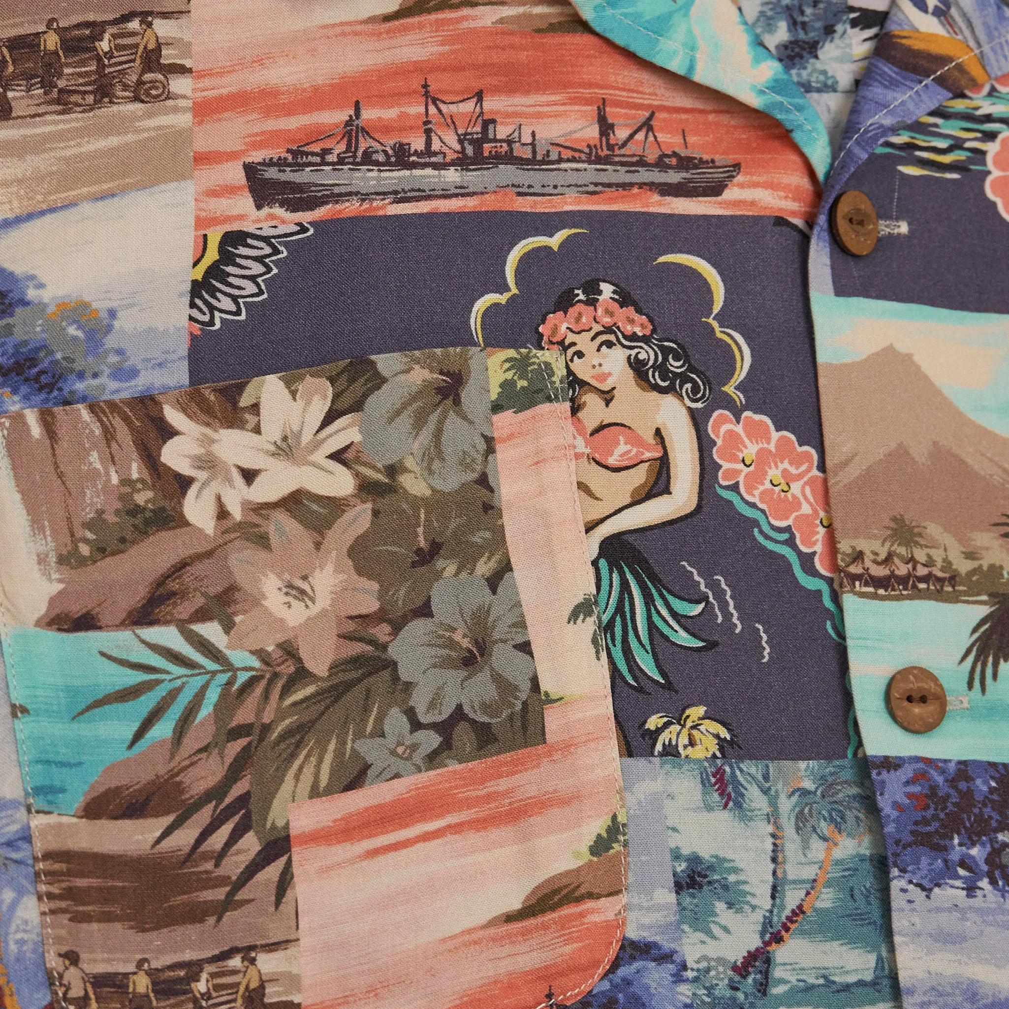 Double RL Aloha Hawaiian Style Shirt sold by DeeCee style product image thumbnail 3