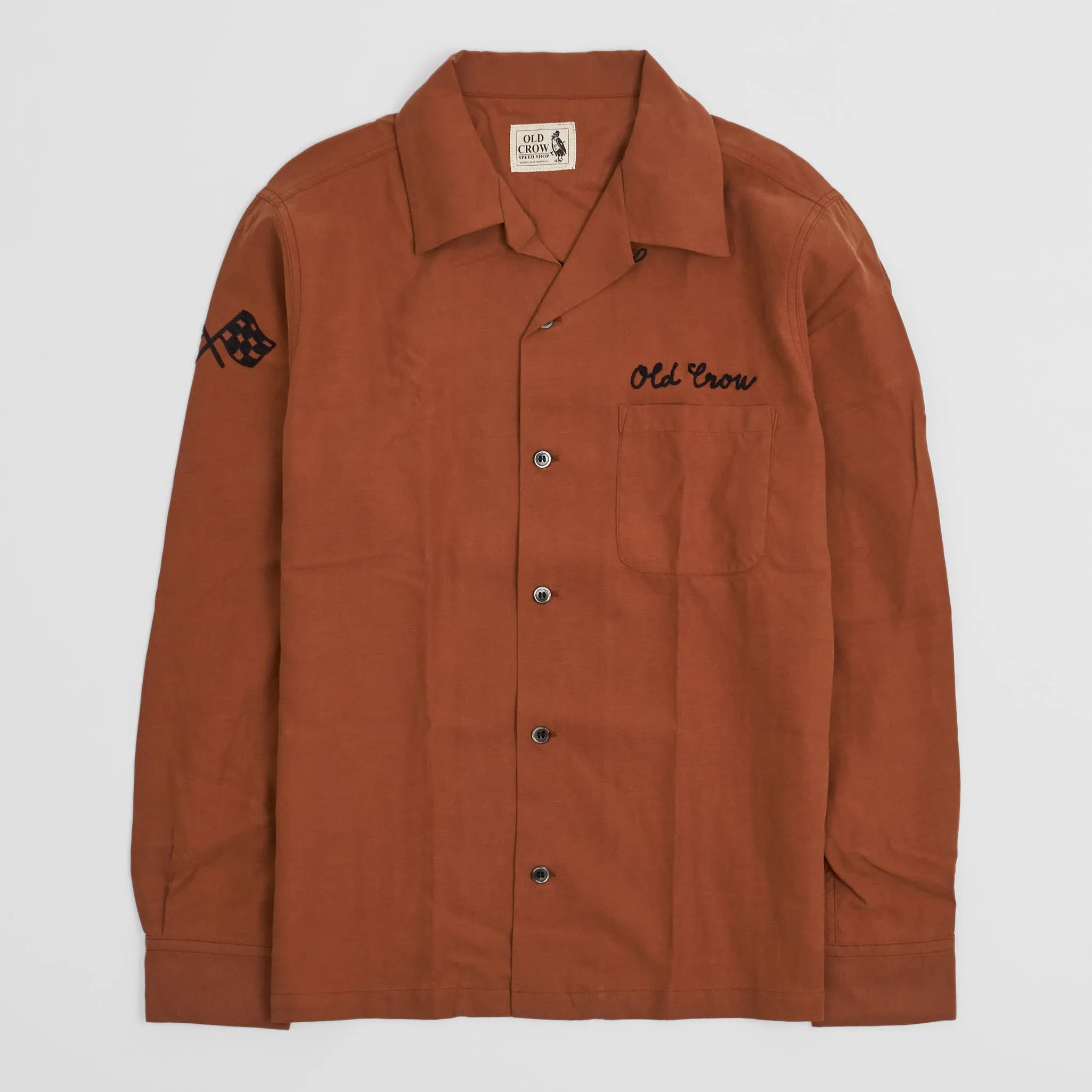 Old Crow Speed Shop by Glad Hand & Co. Rod Garage Shirt sold by DeeCee style product image thumbnail 2