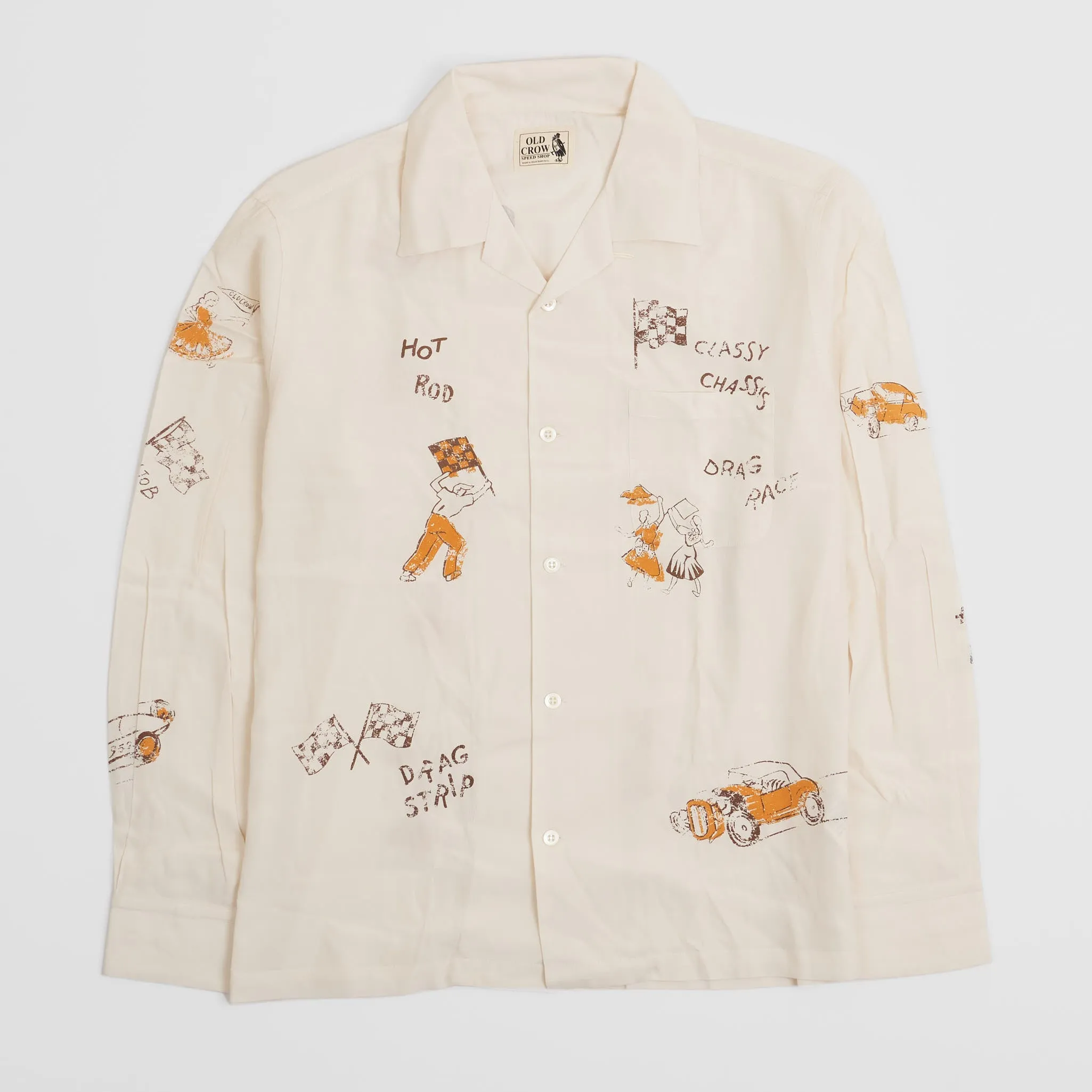 Old Crow Speed Shop by Glad Hand & Co. Hot Rod Garage Shirt sold by DeeCee style