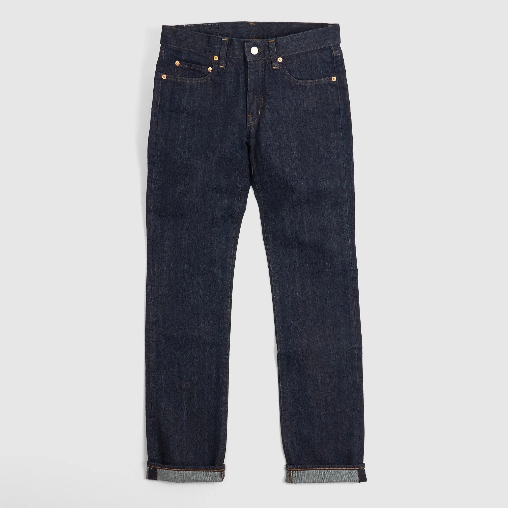Blue Blue Japan Unisex Okura Selvage Jeans sold by DeeCee style