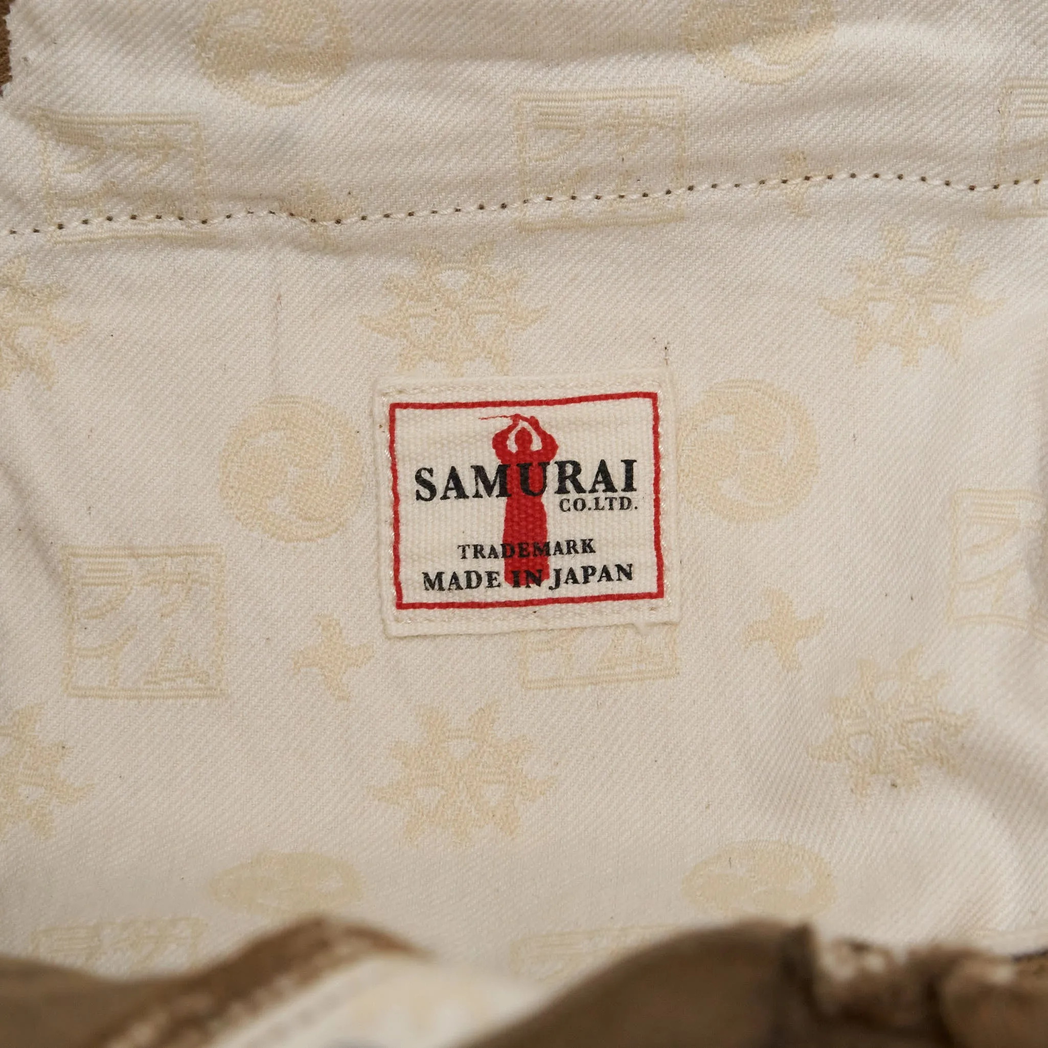 Samurai Jeans Heavy 15oz. Chino Trousers Brown sold by DeeCee style product image thumbnail 5