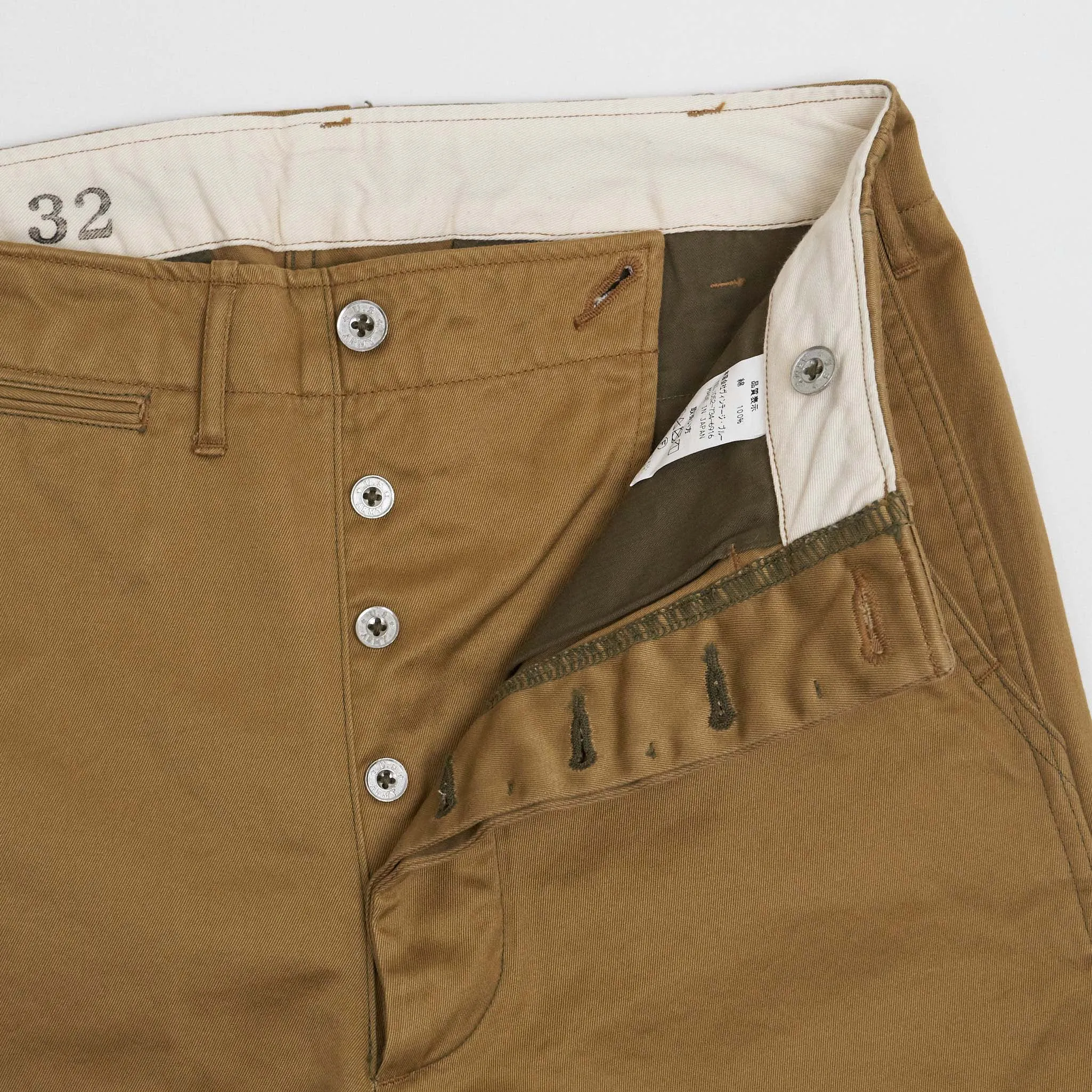 Black Sign Military Chino Trousers sold by DeeCee style product image thumbnail 3