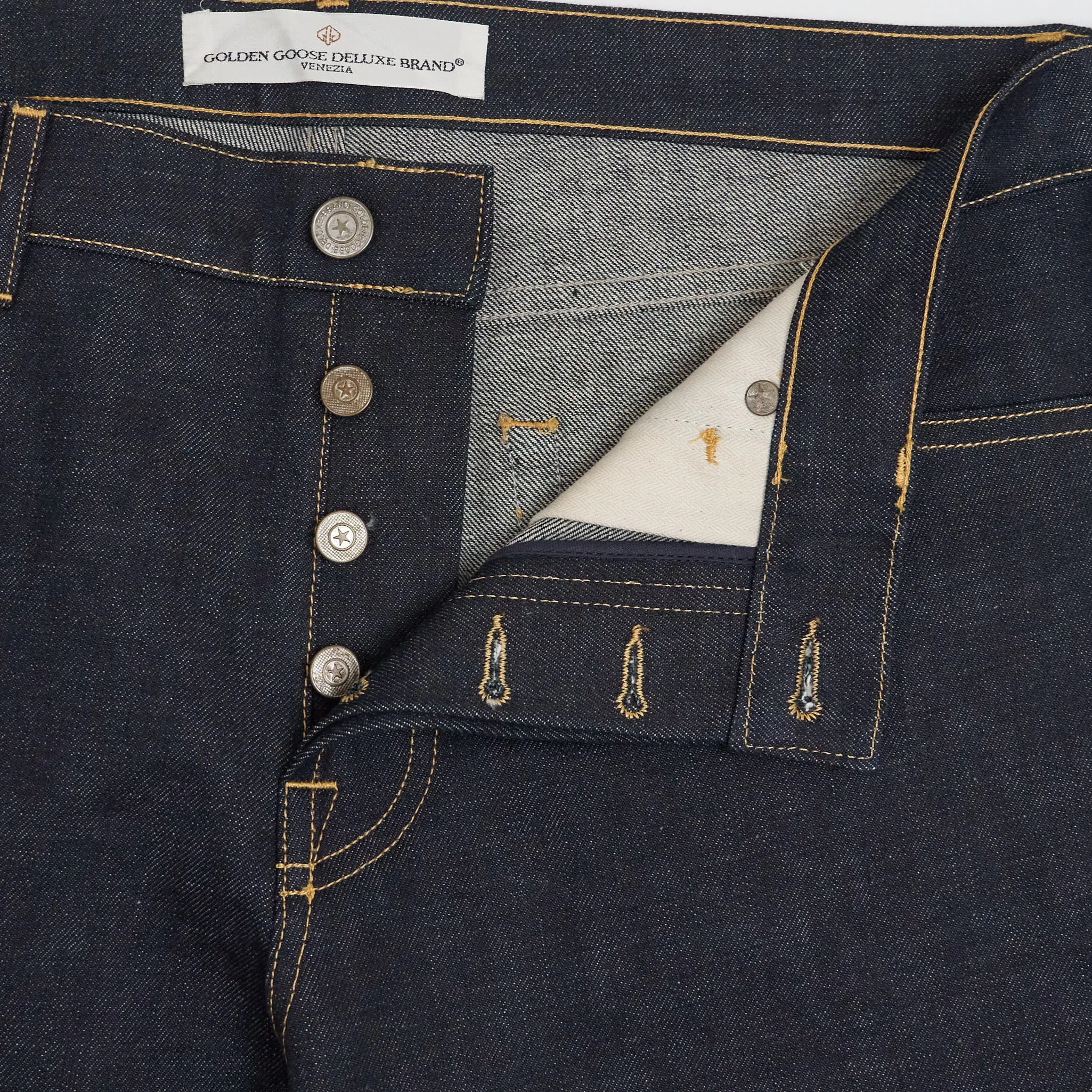 Golden Goose Deluxe Brand Tapered Denim Jeans sold by DeeCee style product image thumbnail 4