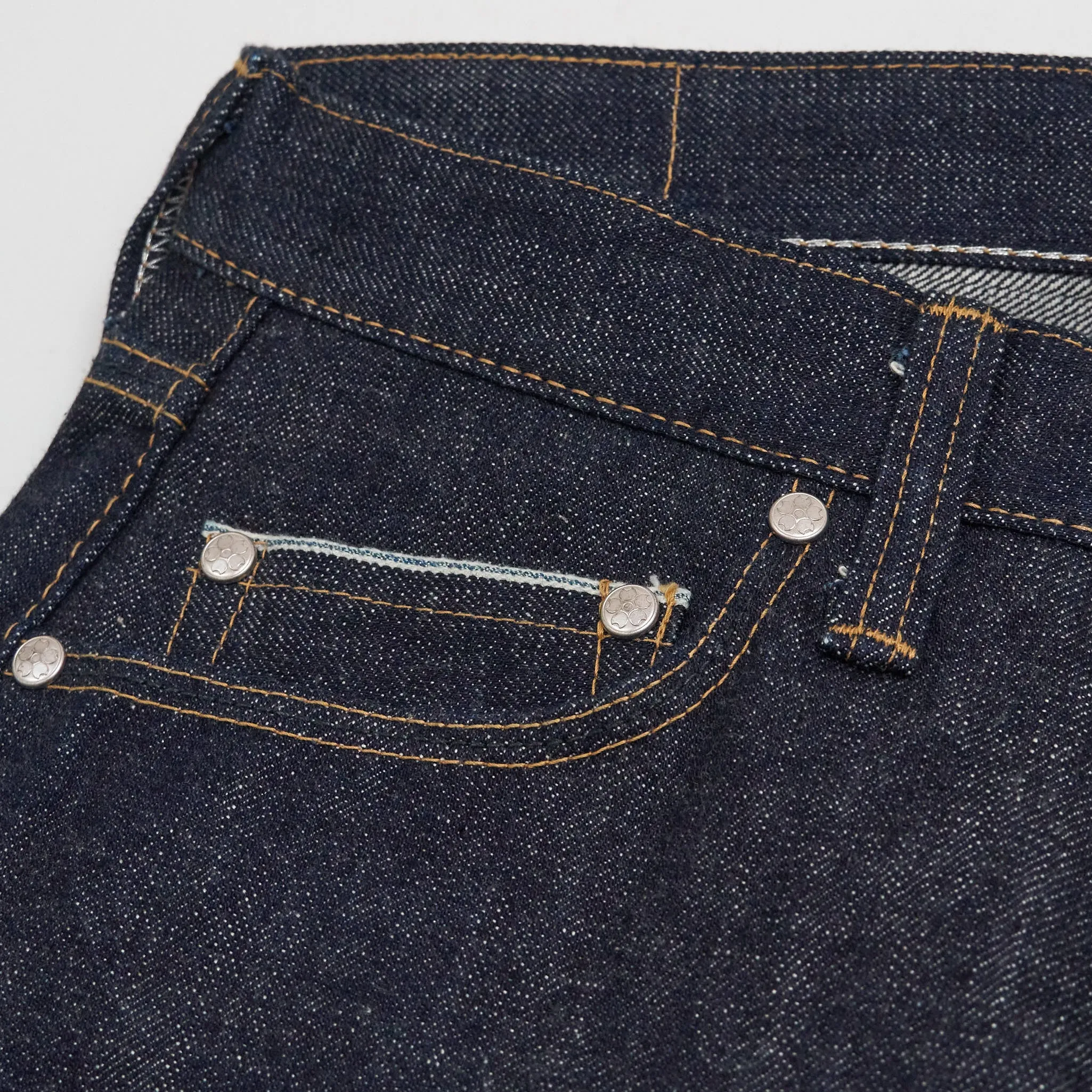 Samurai Jeans Slim Straight 15oz Selvage Denim Jeans sold by DeeCee style product image thumbnail 3