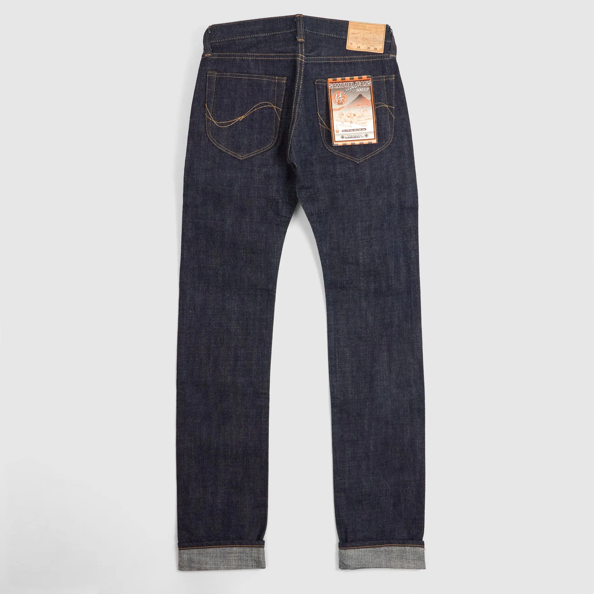 Samurai Jeans Slim Straight 15oz Selvage Denim Jeans sold by DeeCee style product image thumbnail 2