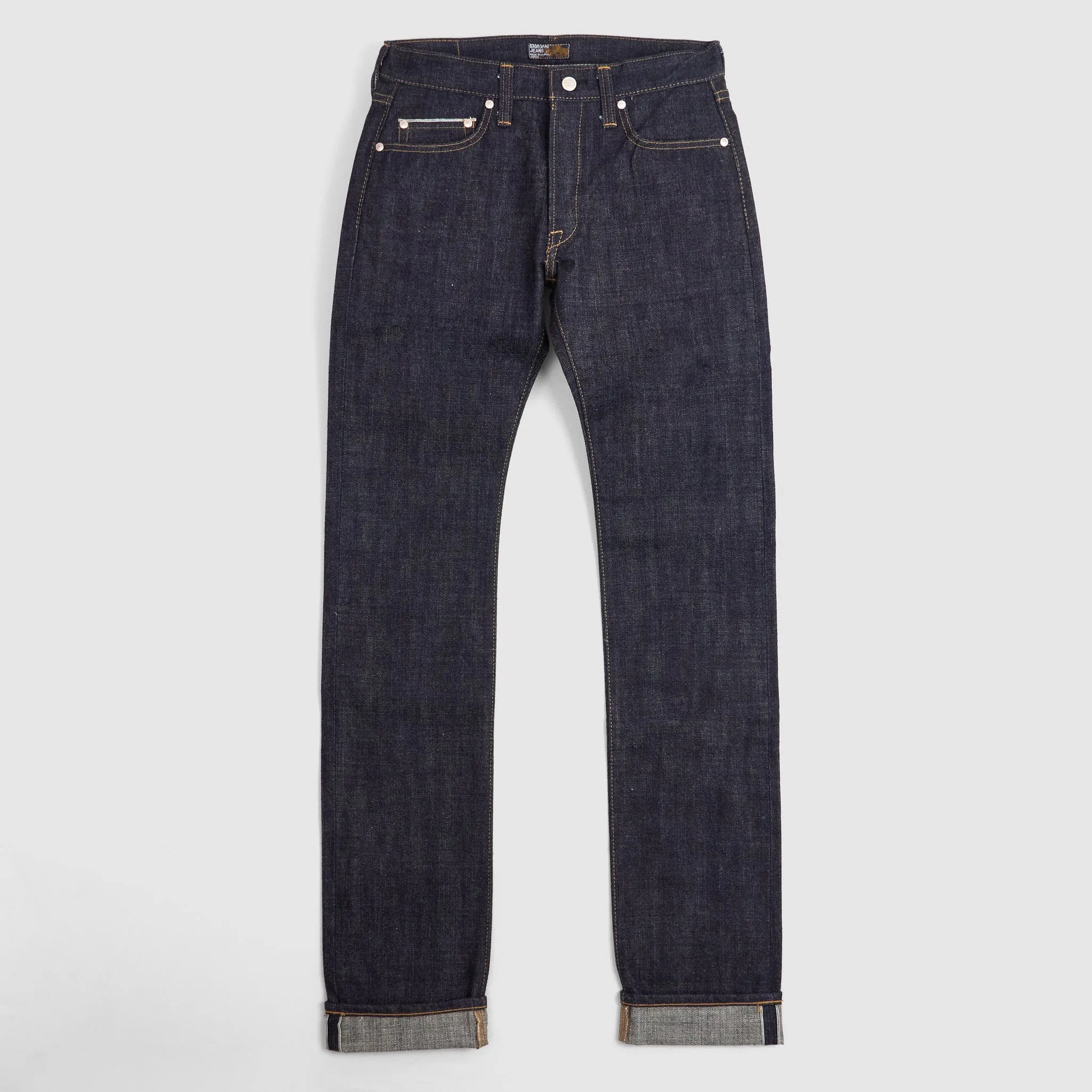 Samurai Jeans Slim Straight 15oz Selvage Denim Jeans sold by DeeCee style