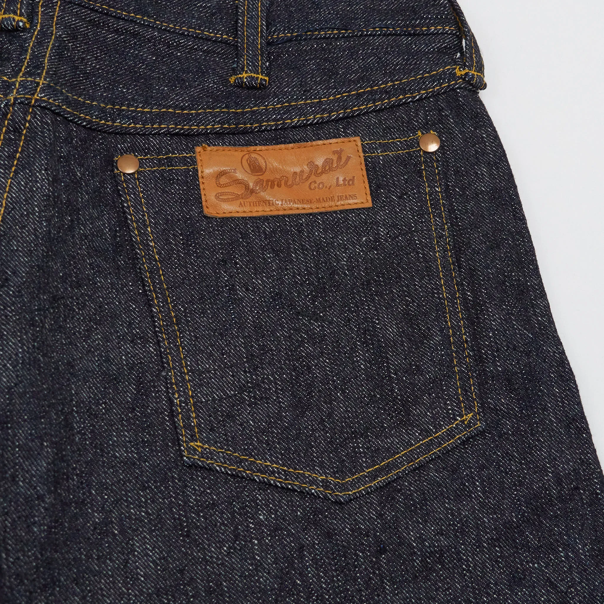 Samurai Jeans 17oz Vintage Slubby Selvage Denim Jeans sold by DeeCee style product image thumbnail 5