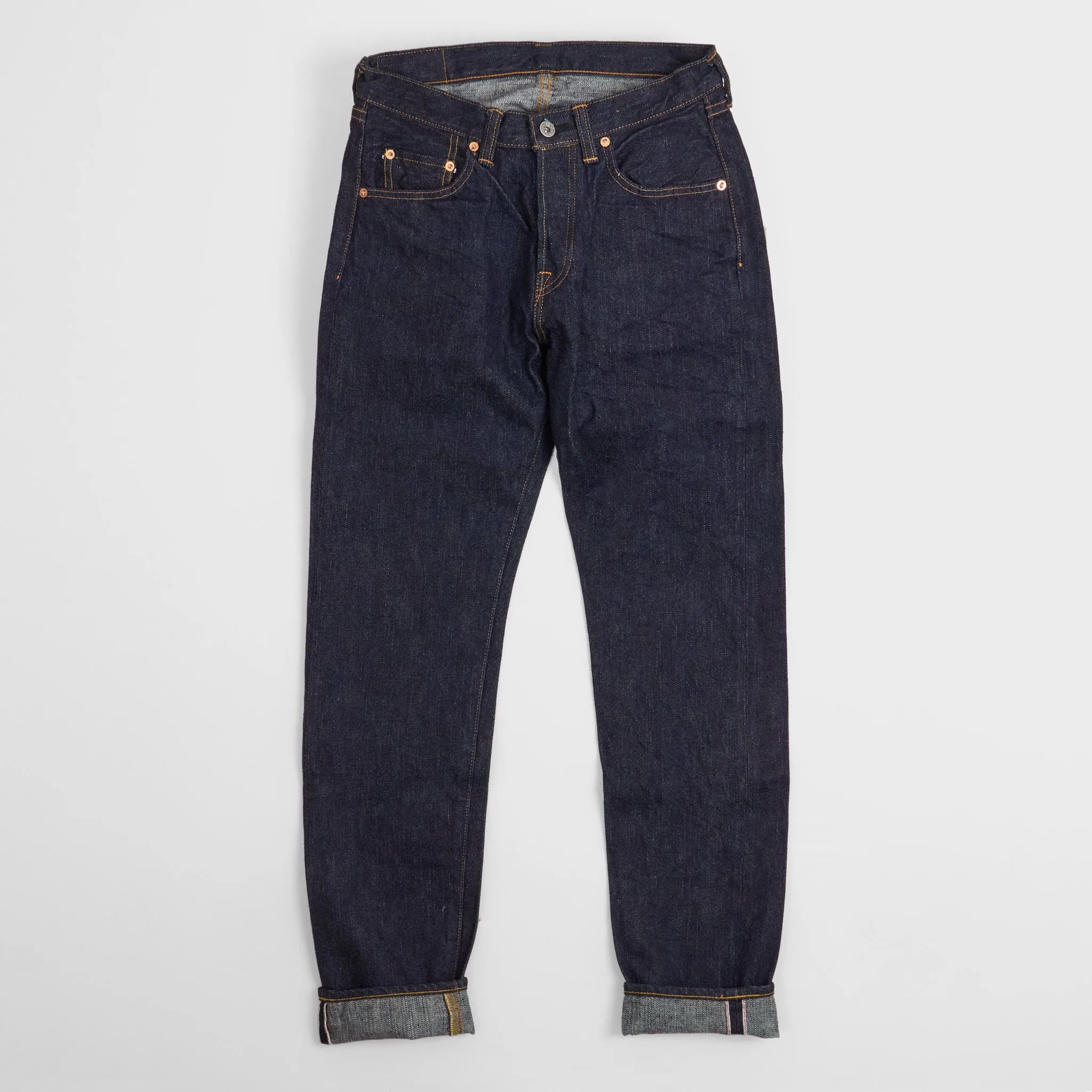 Samurai Jeans 17oz Slim Tapered Selvage Denim Jeans sold by DeeCee style