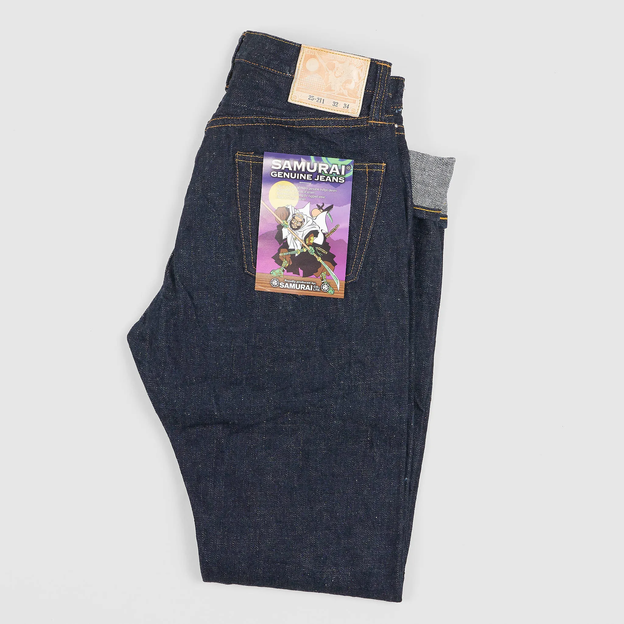 Samurai Jeans 17oz Slim Tapered Selvage Denim Jeans sold by DeeCee style product image thumbnail 2