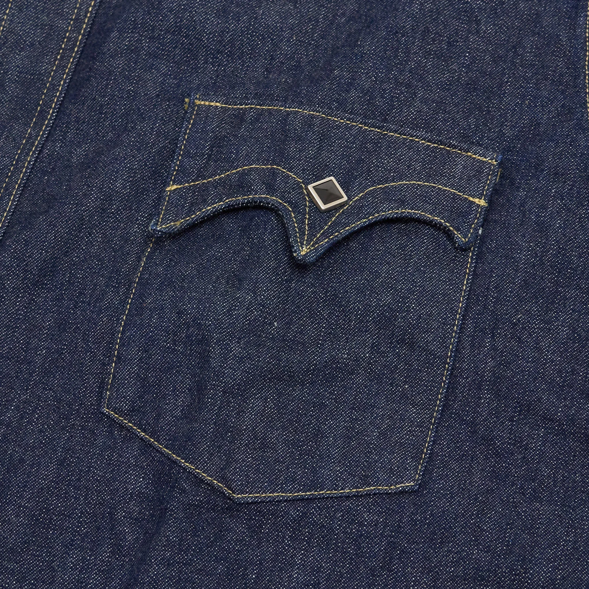 Samurai Jeans 10oz Western style Selvage Denim Jeans Shirt sold by DeeCee style product image thumbnail 2