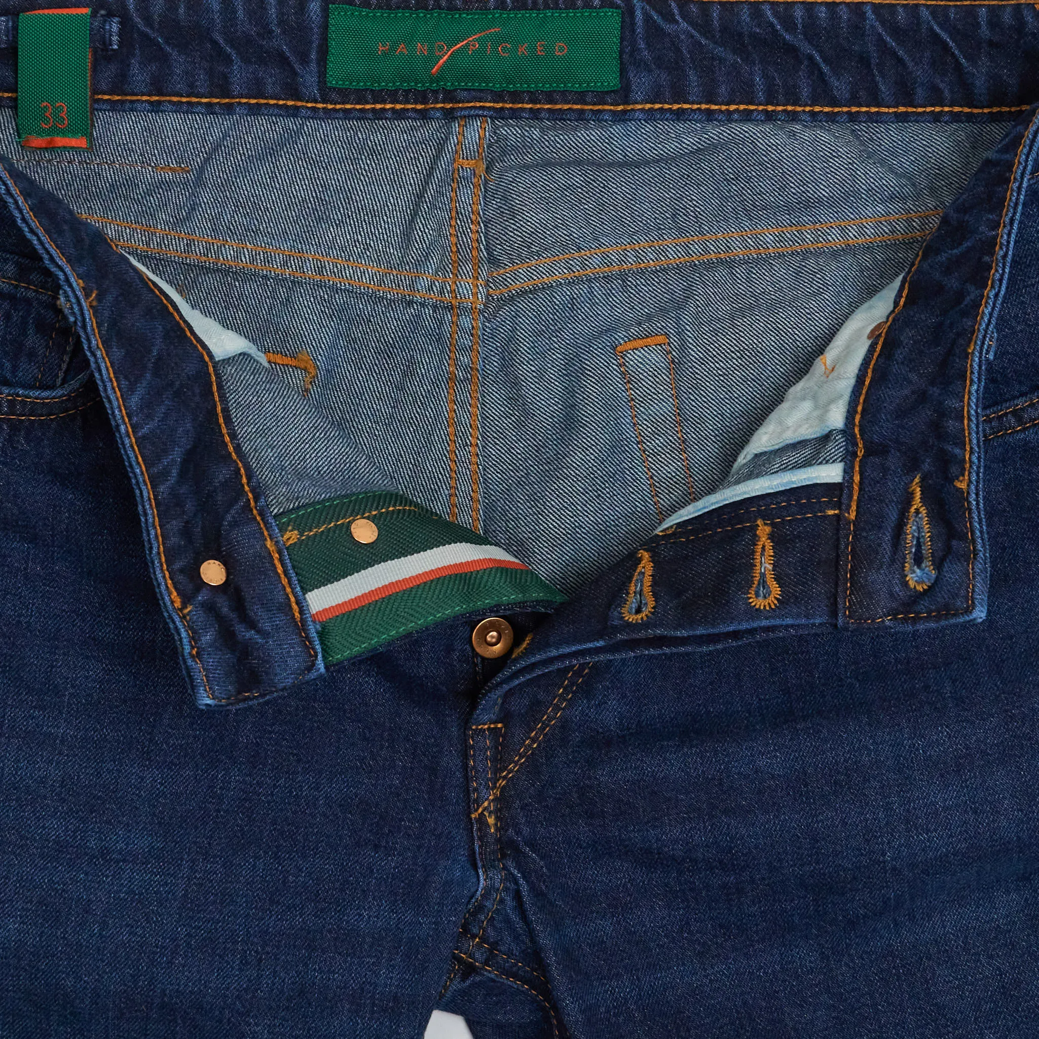 Hand Picked Five Pocket Denim Jeans sold by DeeCee style product image thumbnail 5