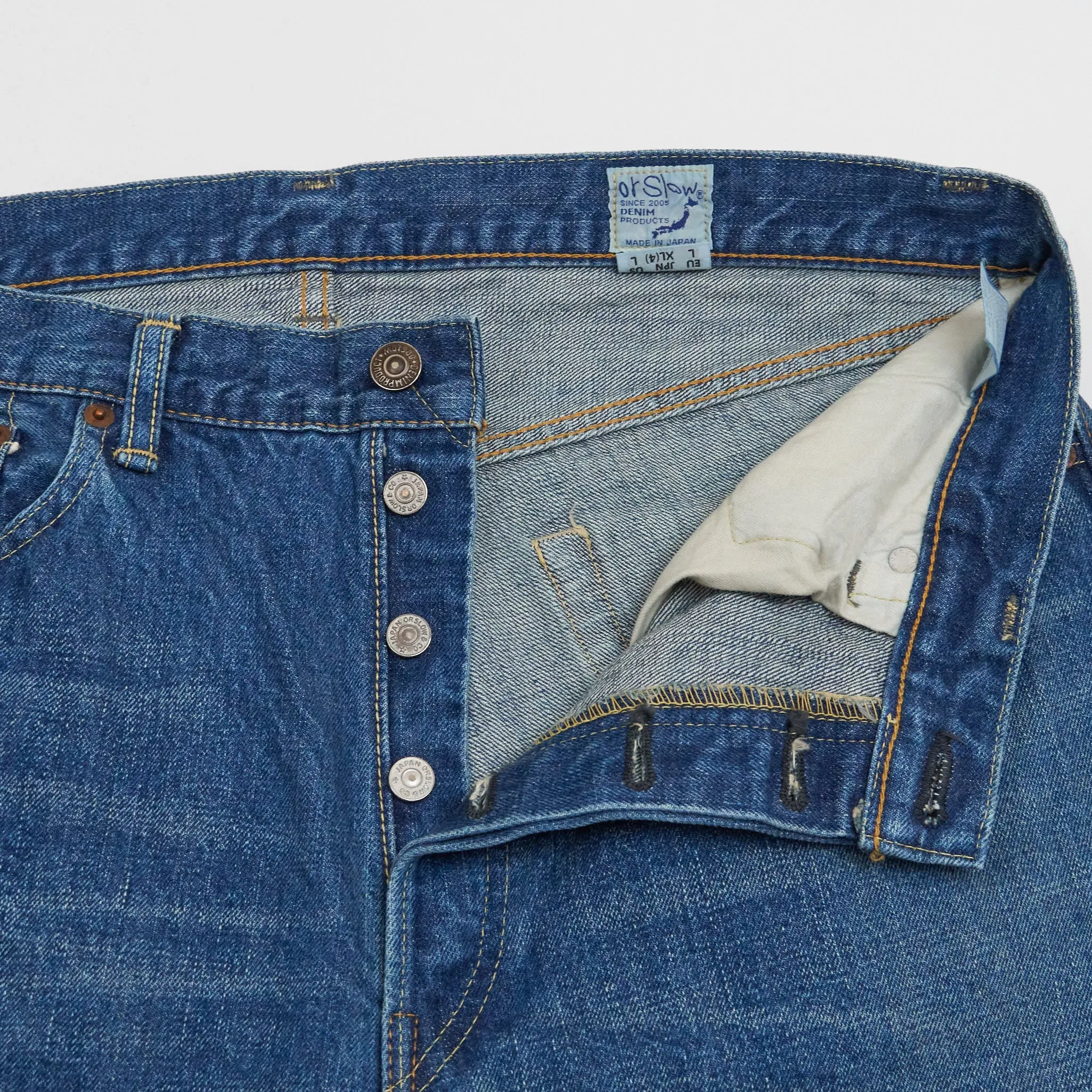 OrSlow 105 Denim Jeans sold by DeeCee style product image thumbnail 4