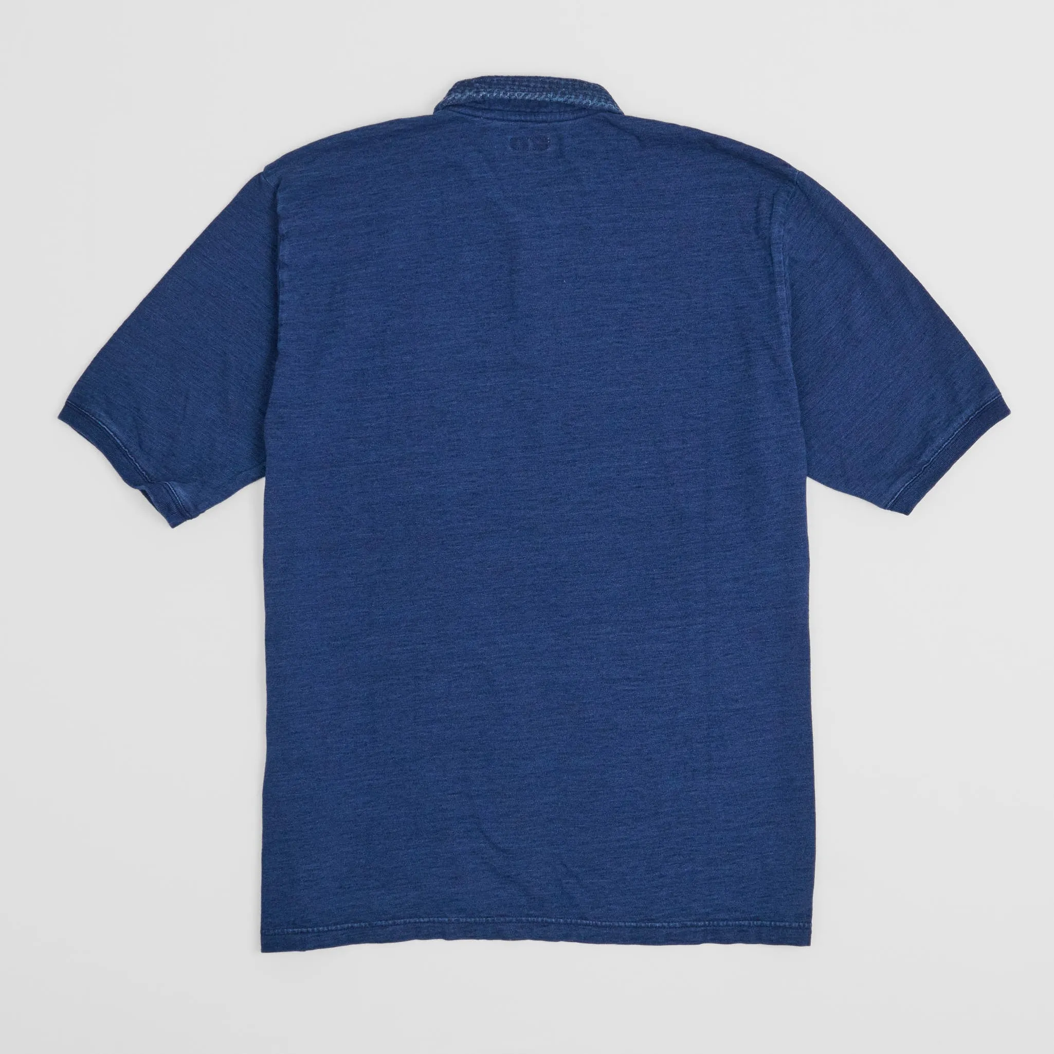 Kapital Classic Indigo Polo Shirts sold by DeeCee style product image thumbnail 3