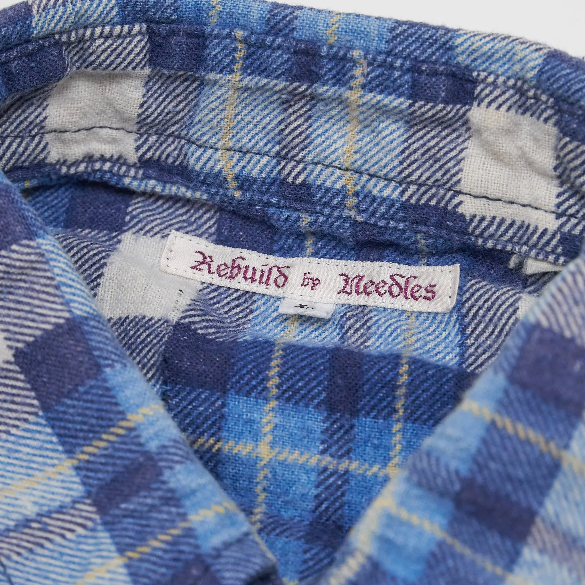 Needles Japan Rebuild Flannel Shirt Unisex sold by DeeCee style product image thumbnail 4