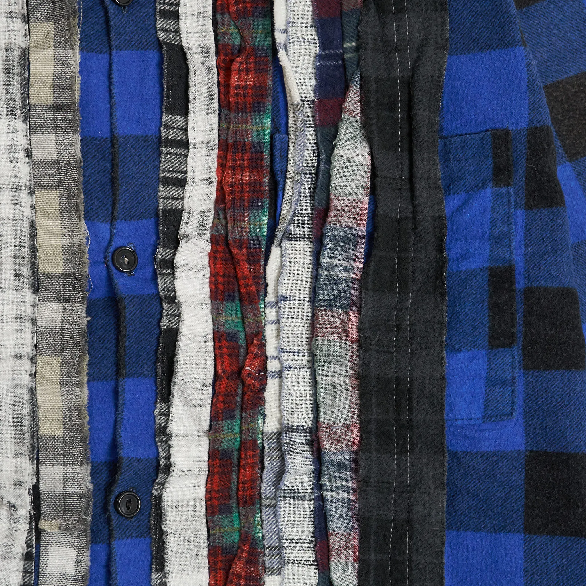 Needles Japan Rebuild Flannel Shirt Unisex sold by DeeCee style product image thumbnail 2