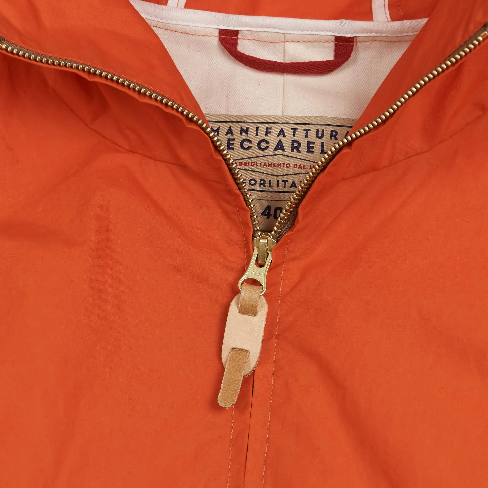Manifattura Ceccarelli Waterresistant Lightweight Anorak Jacket sold by DeeCee style product image thumbnail 5