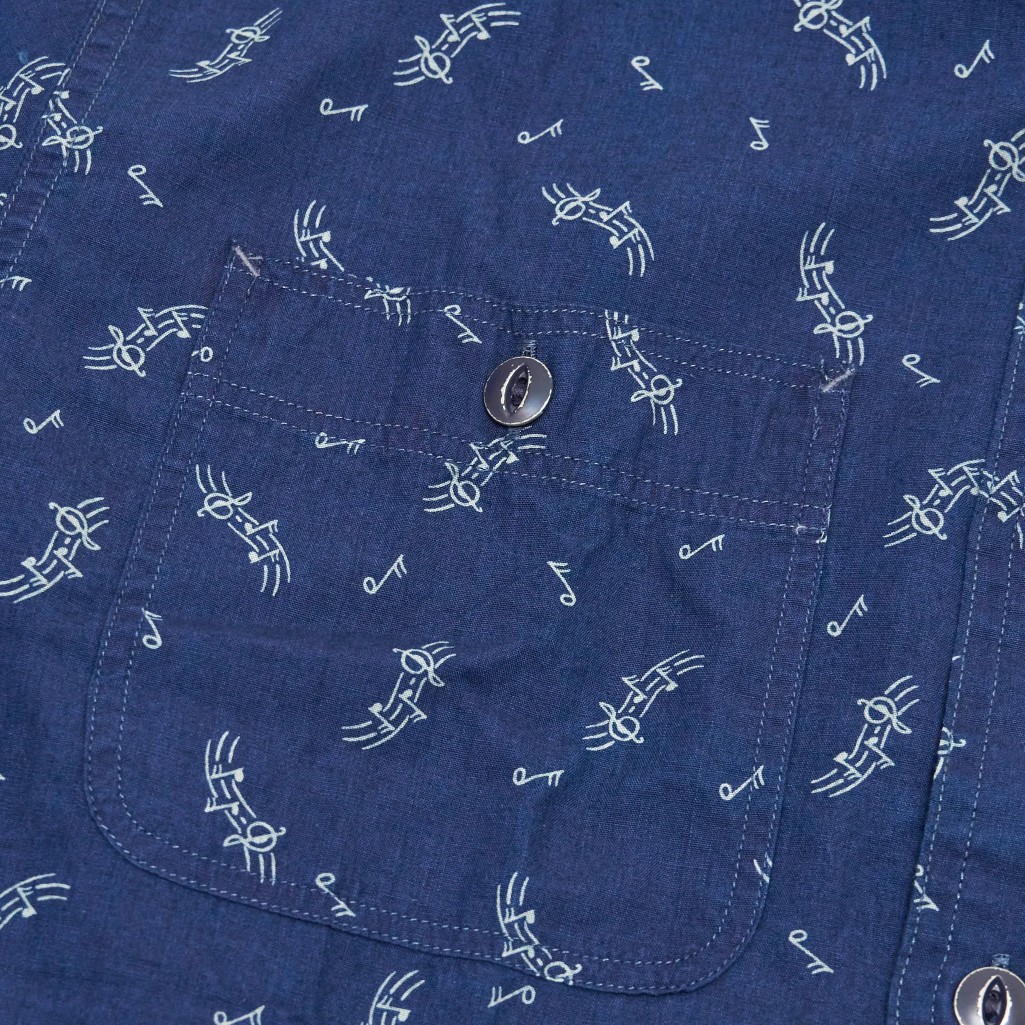 Double RL Music Notes Shirt sold by DeeCee style product image thumbnail 4