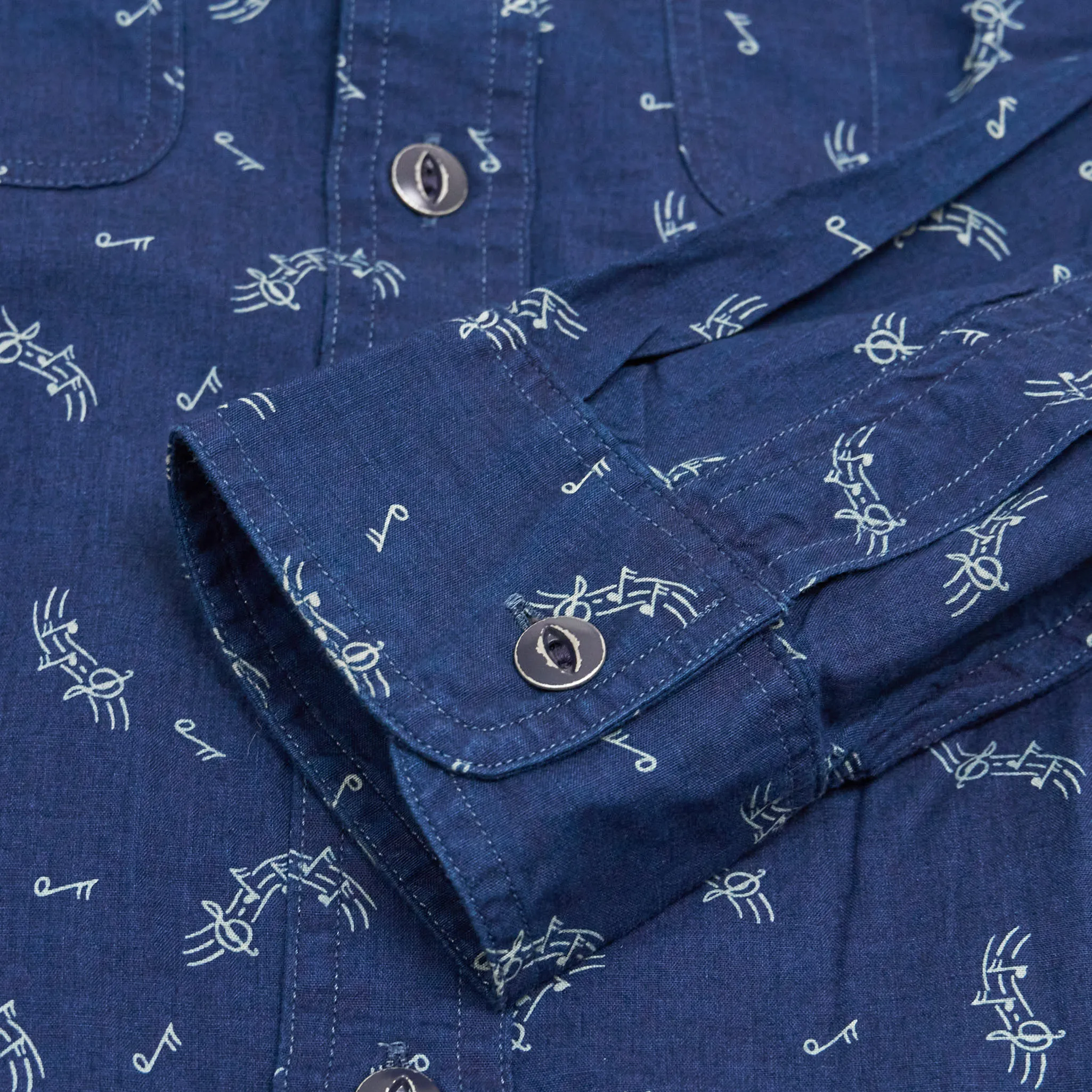 Double RL Music Notes Shirt sold by DeeCee style product image thumbnail 3