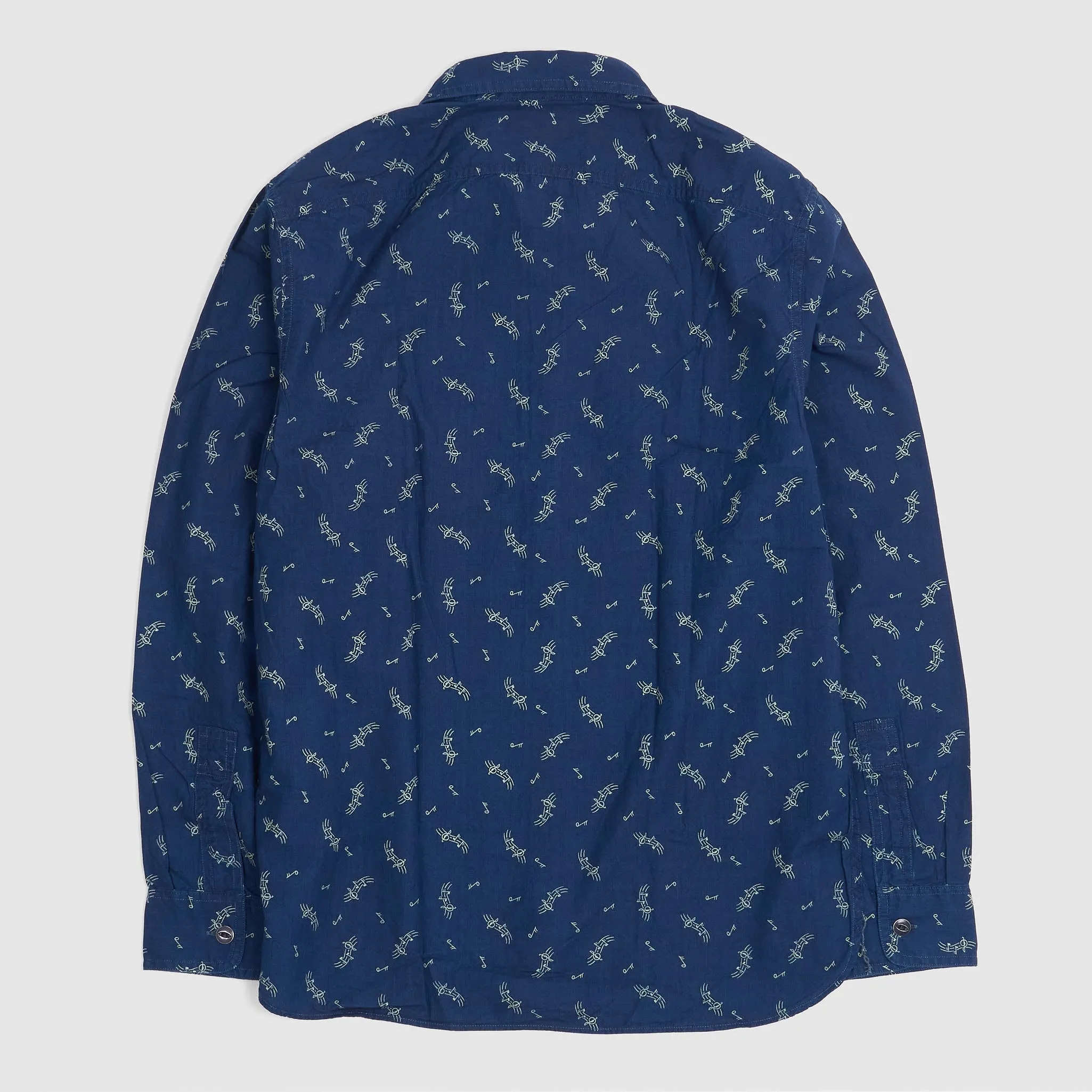 Double RL Music Notes Shirt sold by DeeCee style product image thumbnail 2