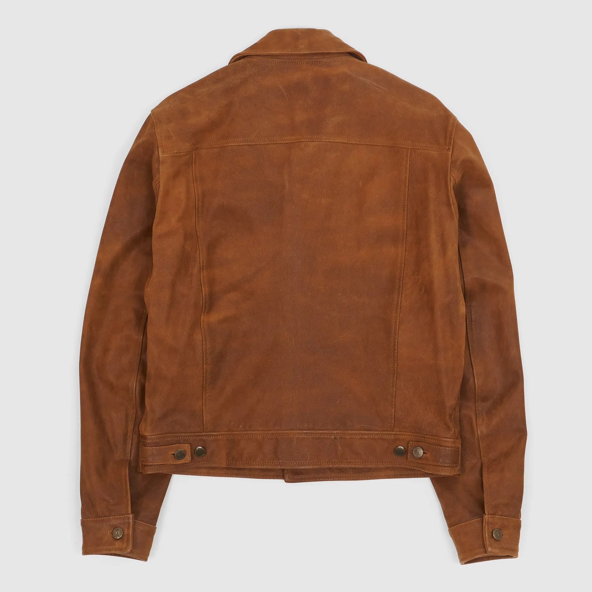 Stewart Leather Jeans Trucker Jacket sold by DeeCee style product image thumbnail 3