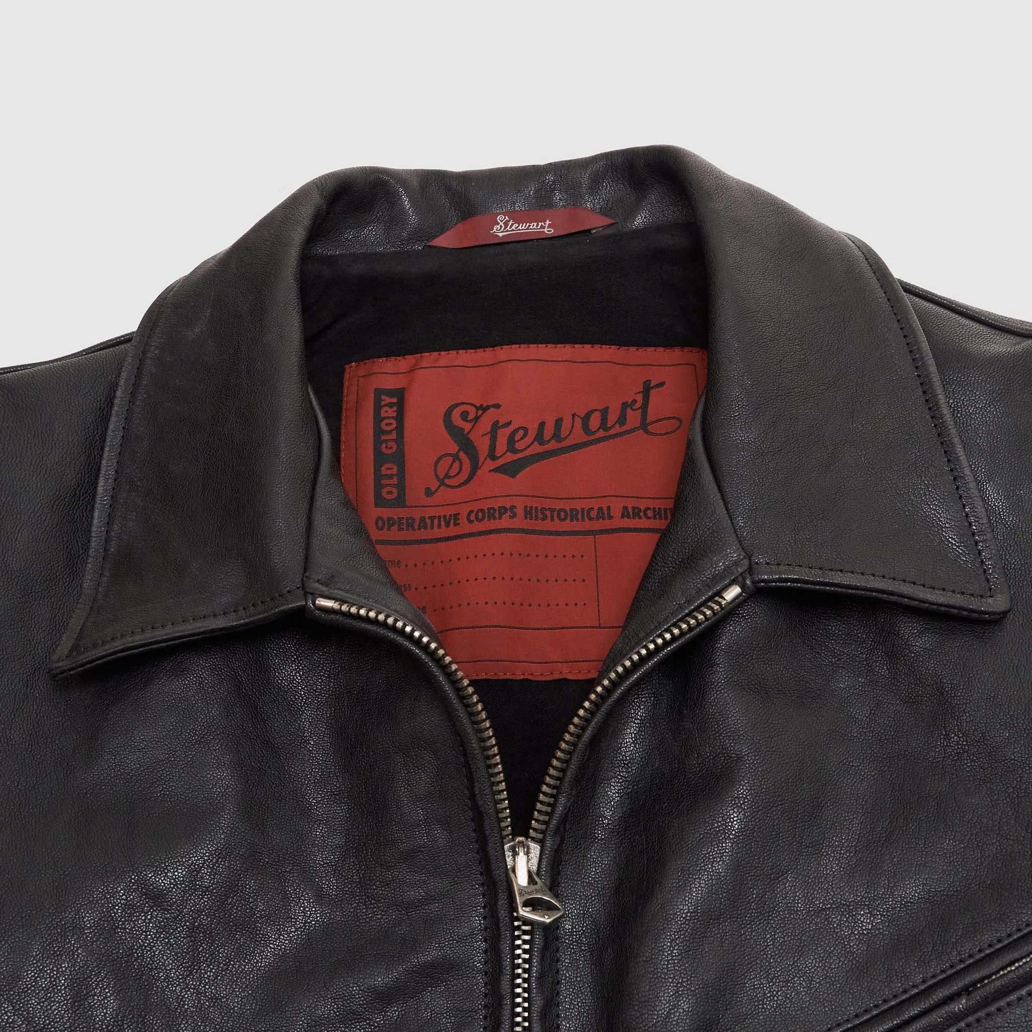 Stewart Motor Car Leather Jacket sold by DeeCee style product image thumbnail 5