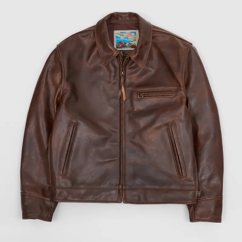 Aero Leathers Highwayman Leather Jacket sold by DeeCee style