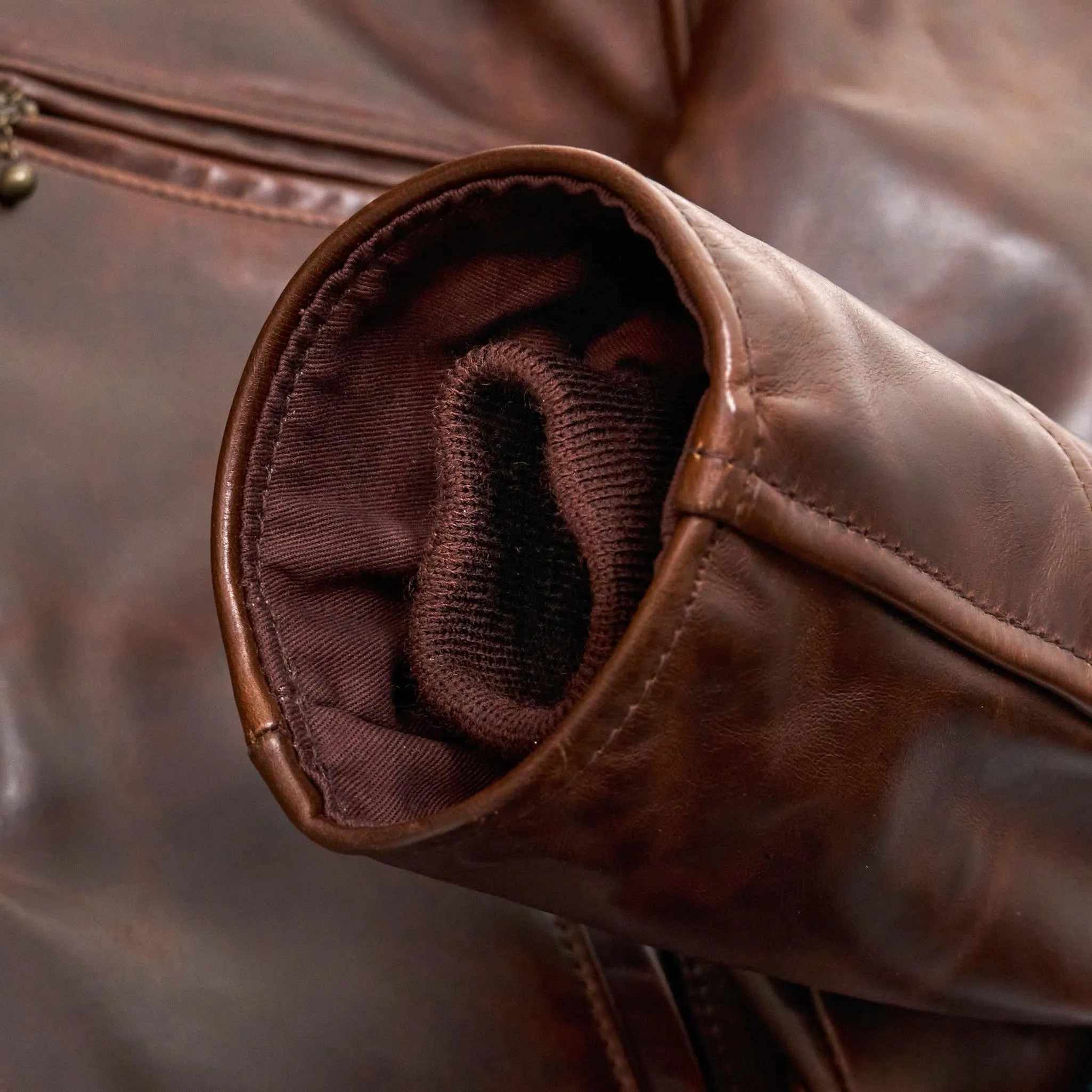 Aero Leathers Highwayman Leather Jacket sold by DeeCee style product image thumbnail 5