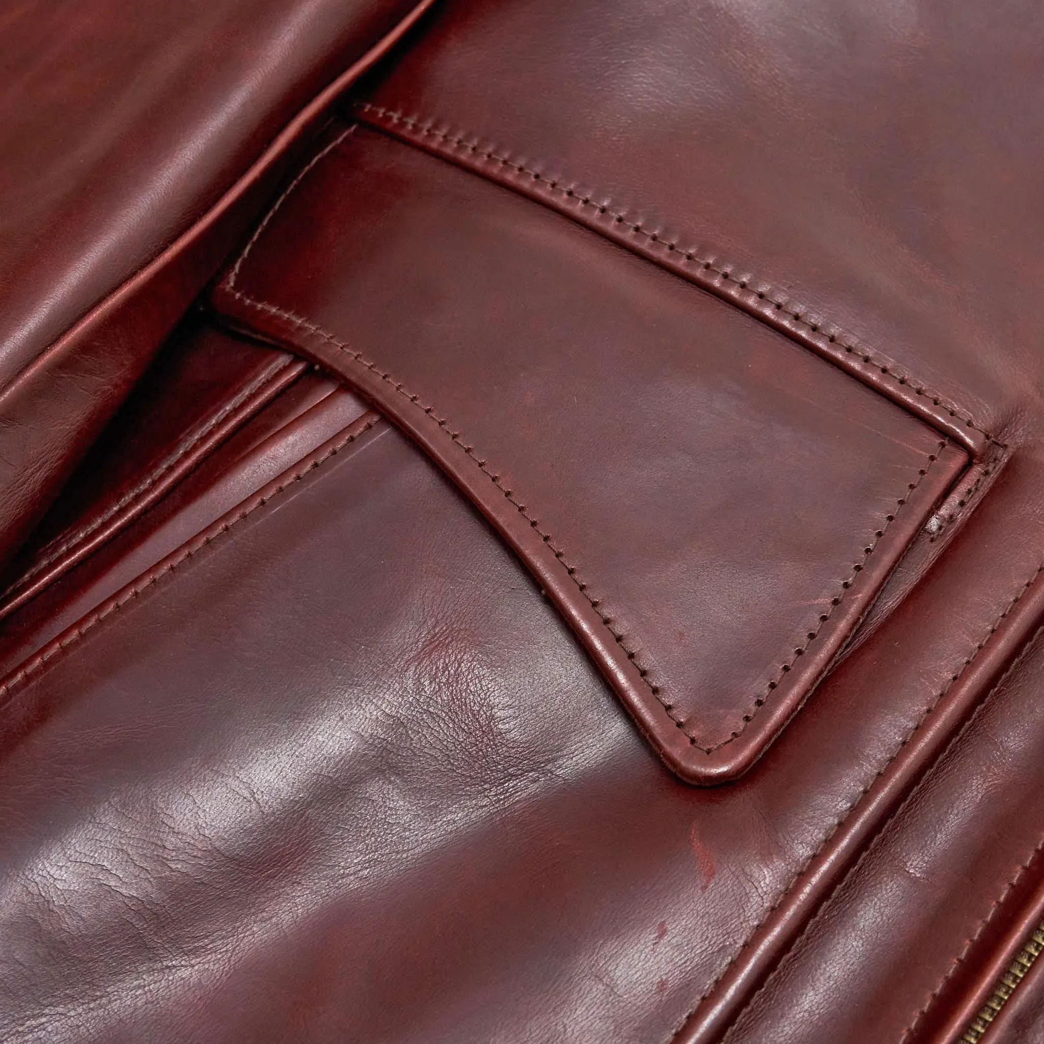 Aero Leathers Hercules Leather Jacket sold by DeeCee style product image thumbnail 4