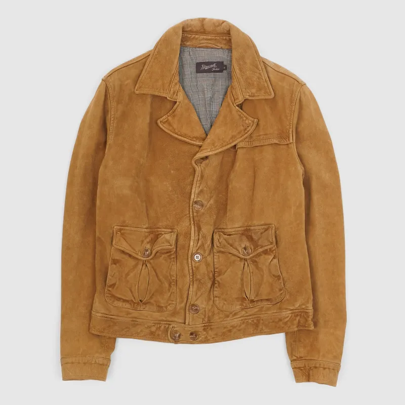 Stewart Leather Sport Jacket made for DeeCee style sold by DeeCee style