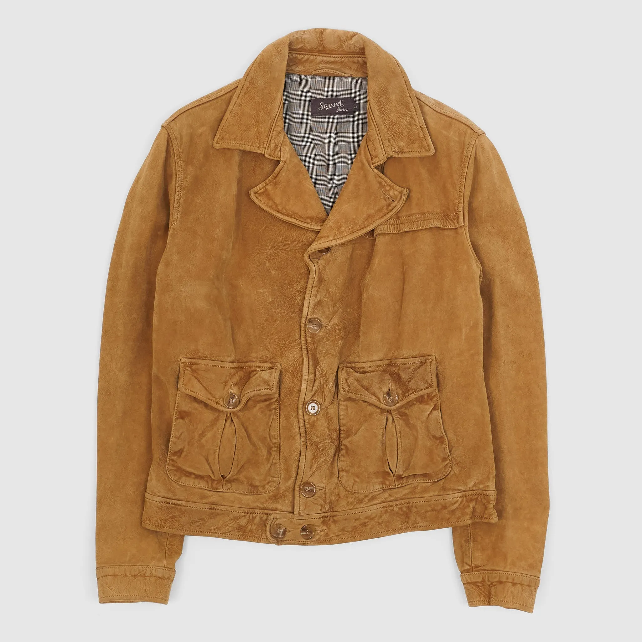 Stewart Leather Sport Jacket made for DeeCee style sold by DeeCee style