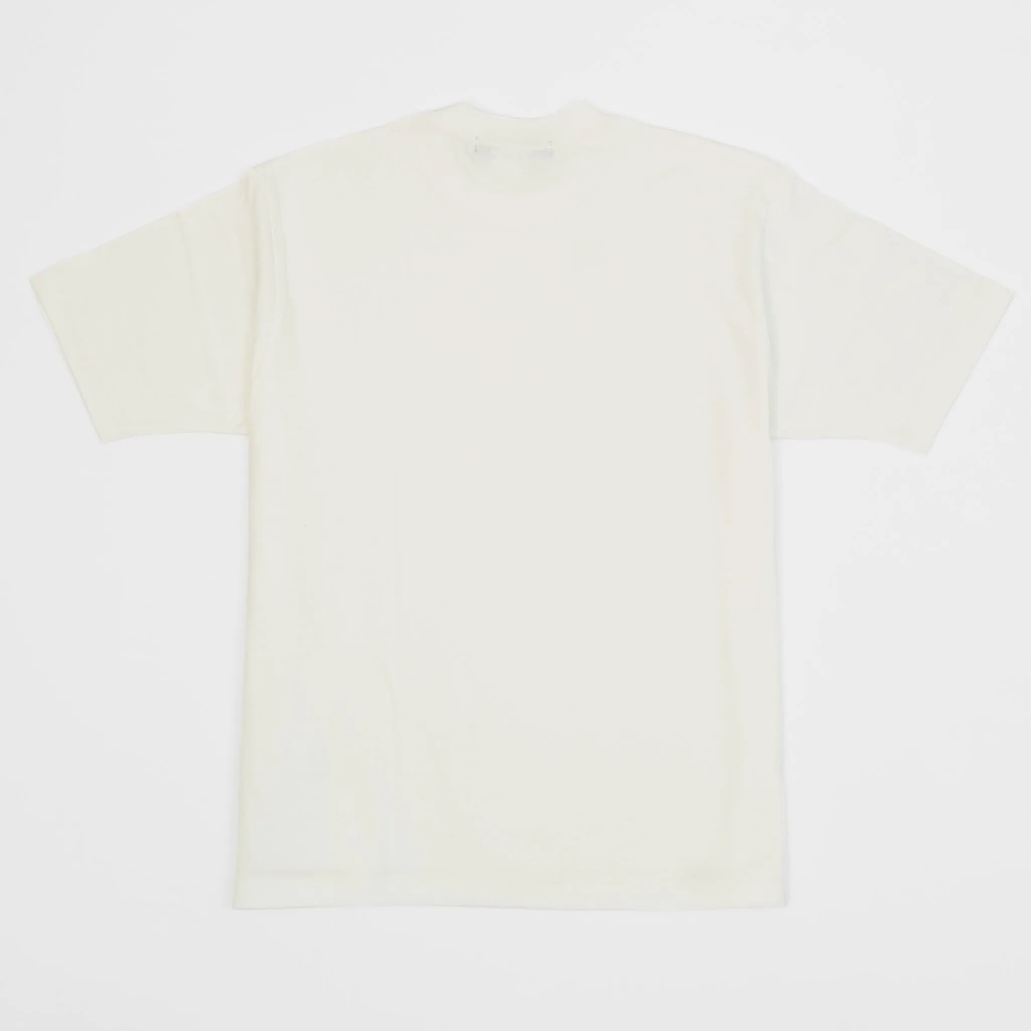 Junya Watanabe Man Crew Neck White Basic T-Shirt sold by DeeCee style product image thumbnail 2