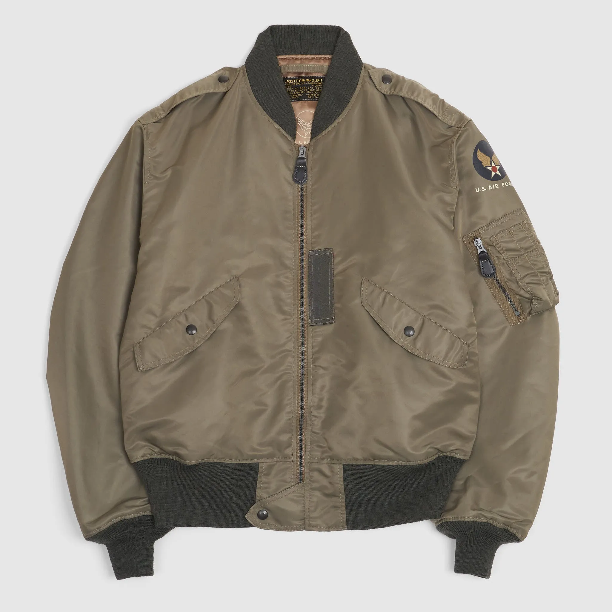 Buzz Rickson's L-2A + L-2B Flight Jacket sold by DeeCee style