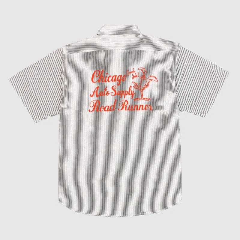 Sugar Cane Road Runner Auto Supply Work Shirt sold by DeeCee style